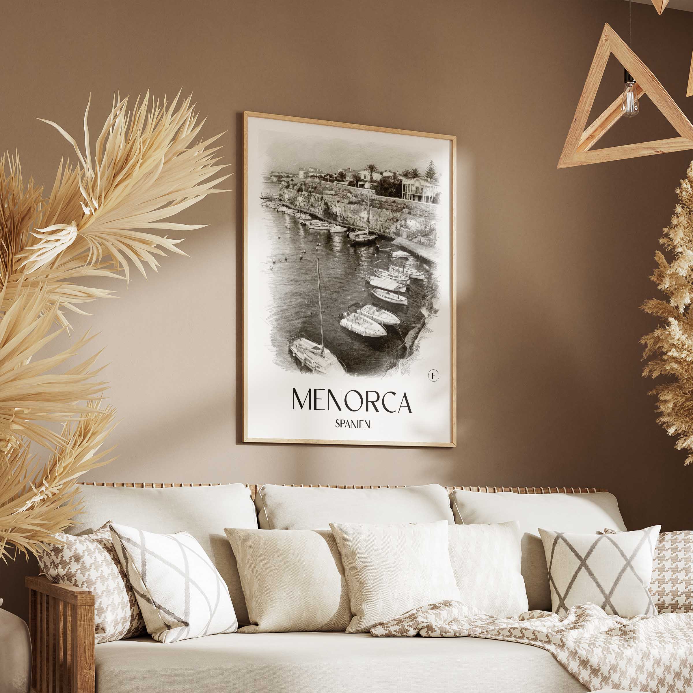 menorca--spanien-spanien-poster-bleistift-zeichnung-drawing