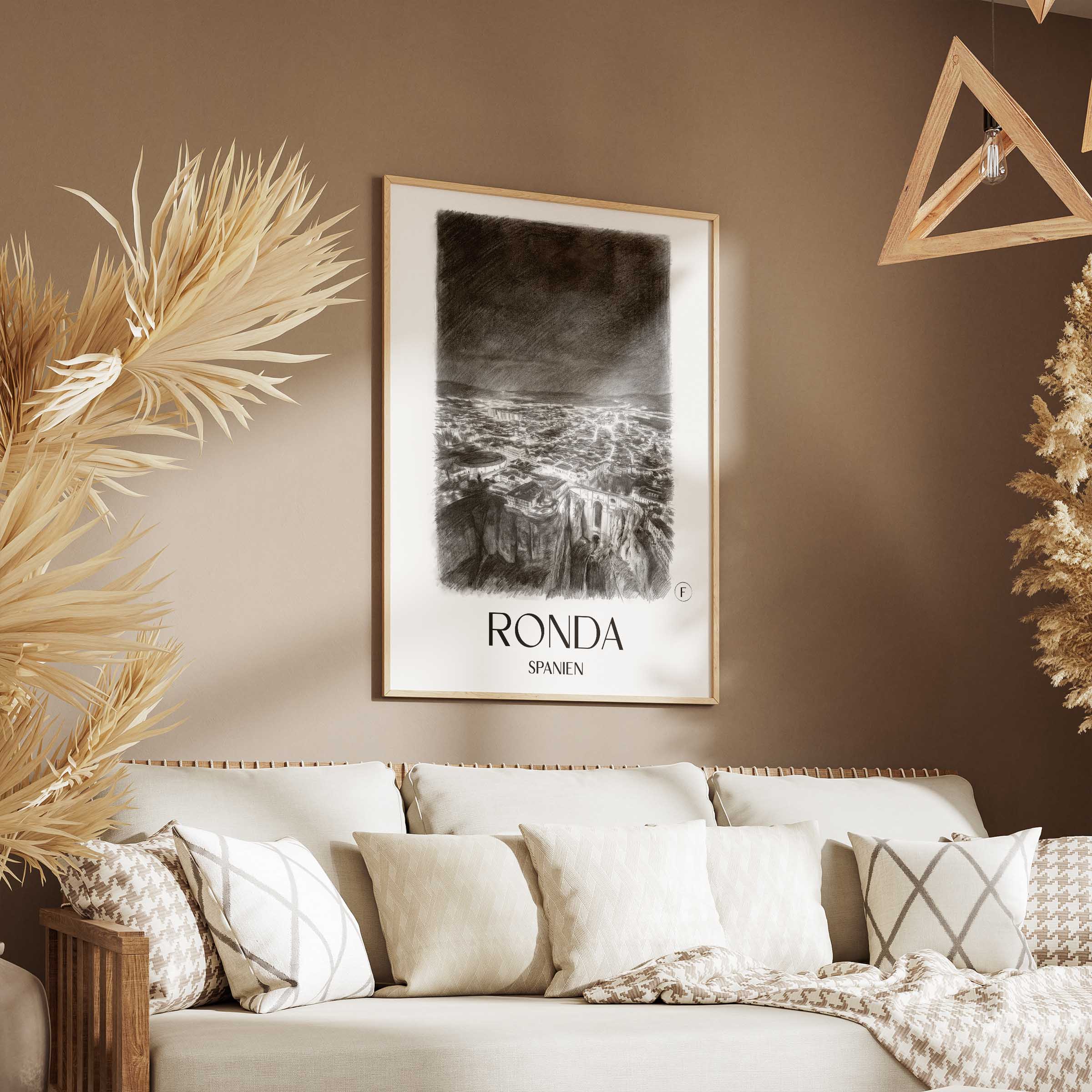 ronda-spanien-spanien-poster-bleistift-zeichnung-drawing