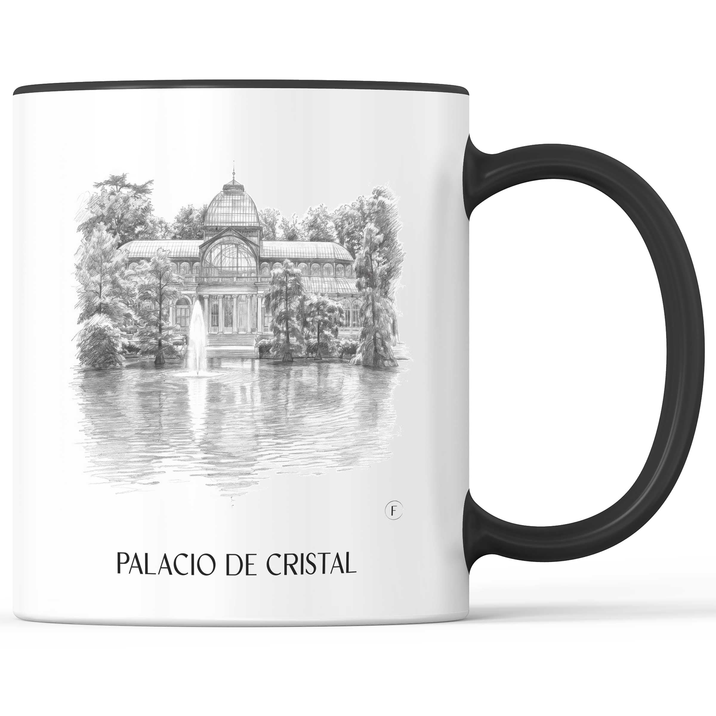 palacio-de-cristal-madrid-spanien-kaffeebecher-bleistift-zeichnung-drawing