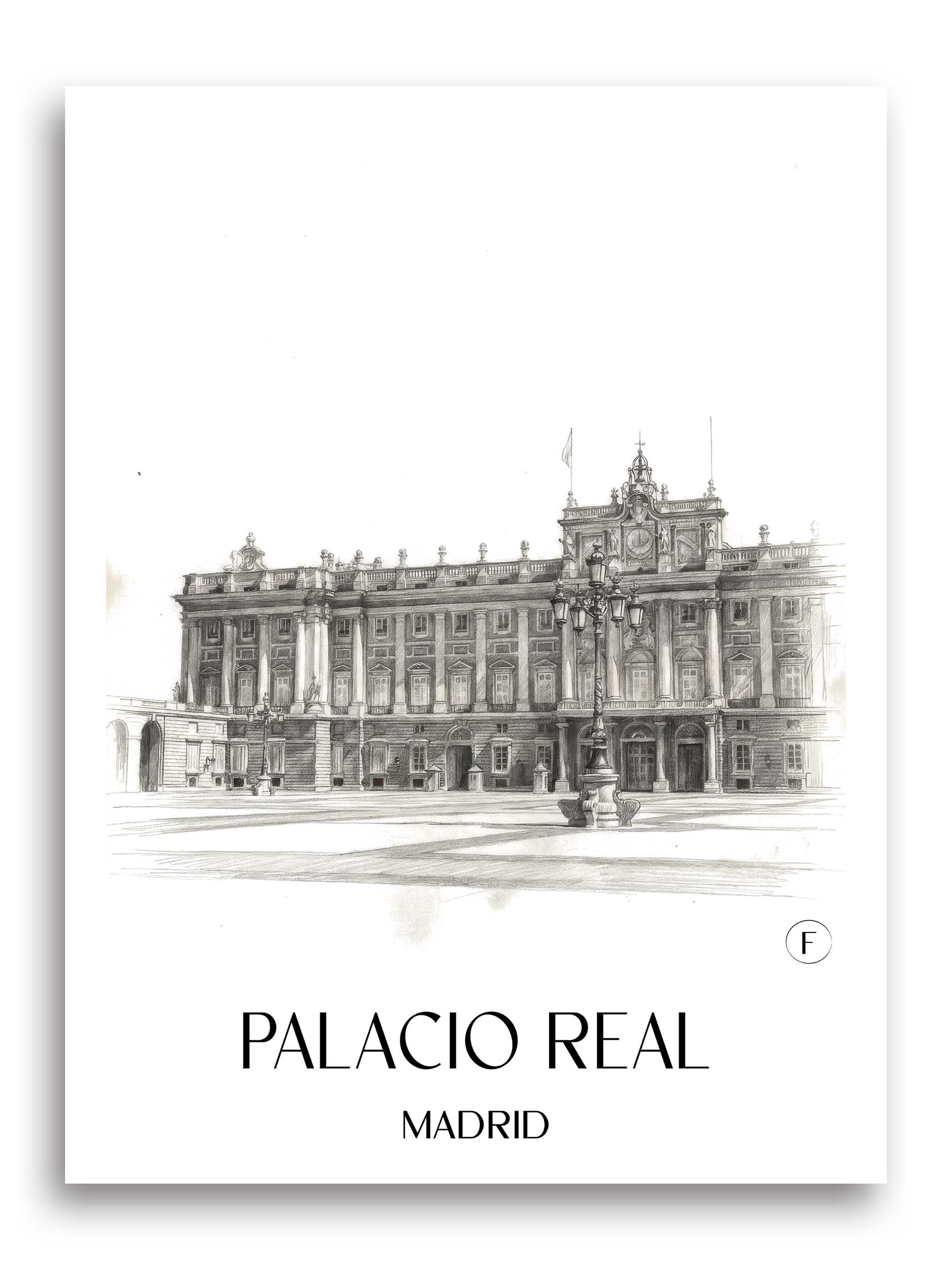 palacio-real-madrid-spanien-poster-bleistift-zeichnung-drawing