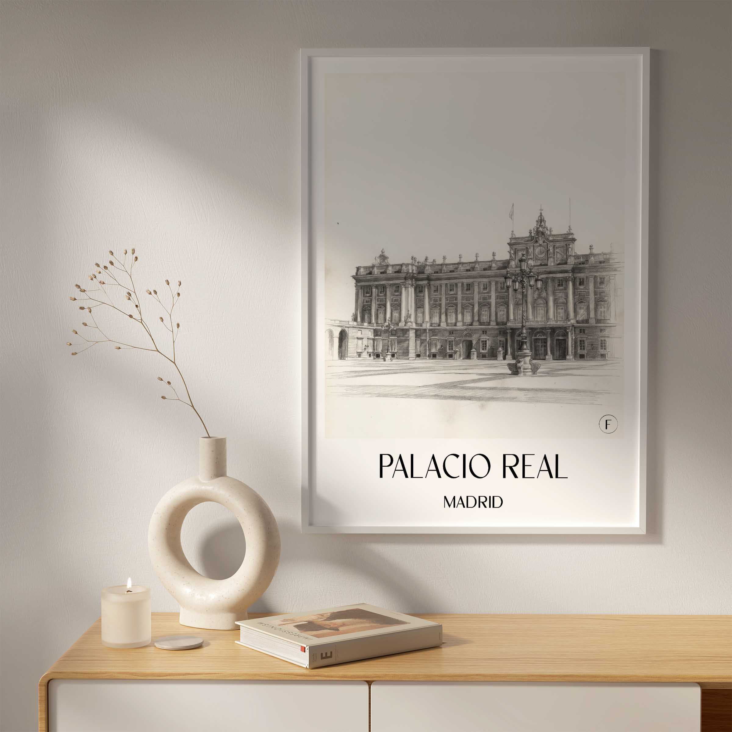 palacio-real-madrid-spanien-poster-bleistift-zeichnung-drawing