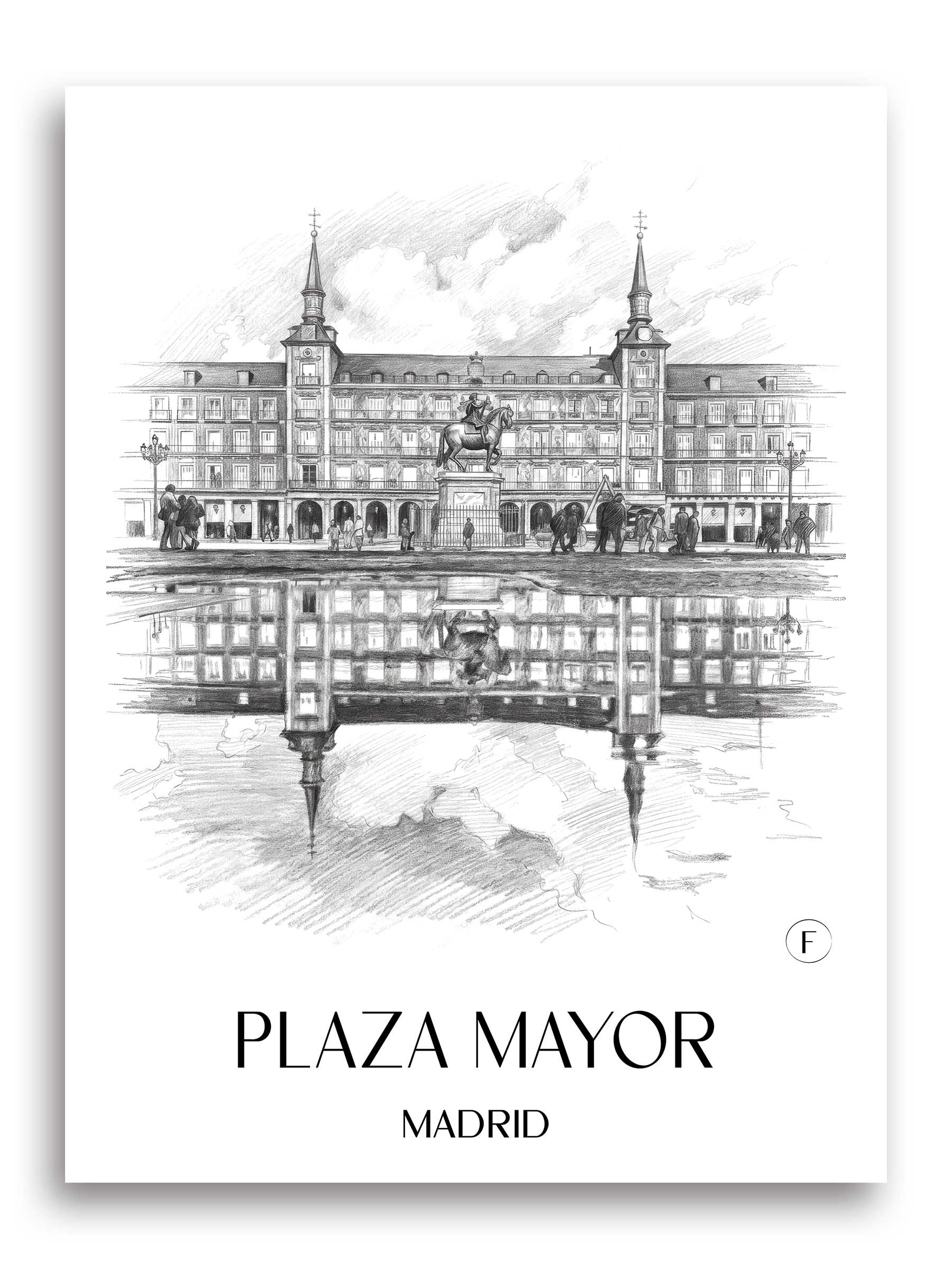 plaza-mayor-madrid-spanien-poster-bleistift-zeichnung-drawing