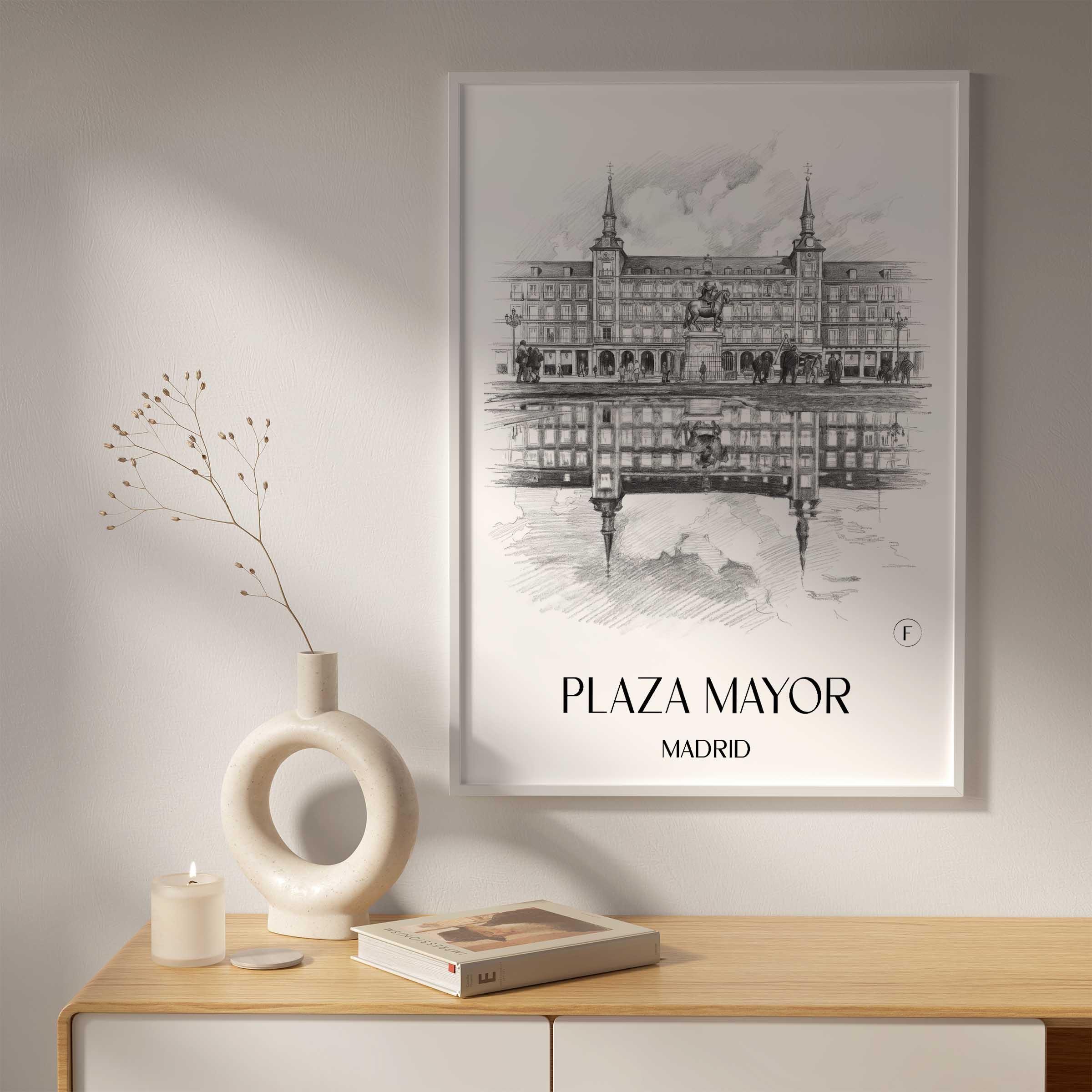 plaza-mayor-madrid-spanien-poster-bleistift-zeichnung-drawing