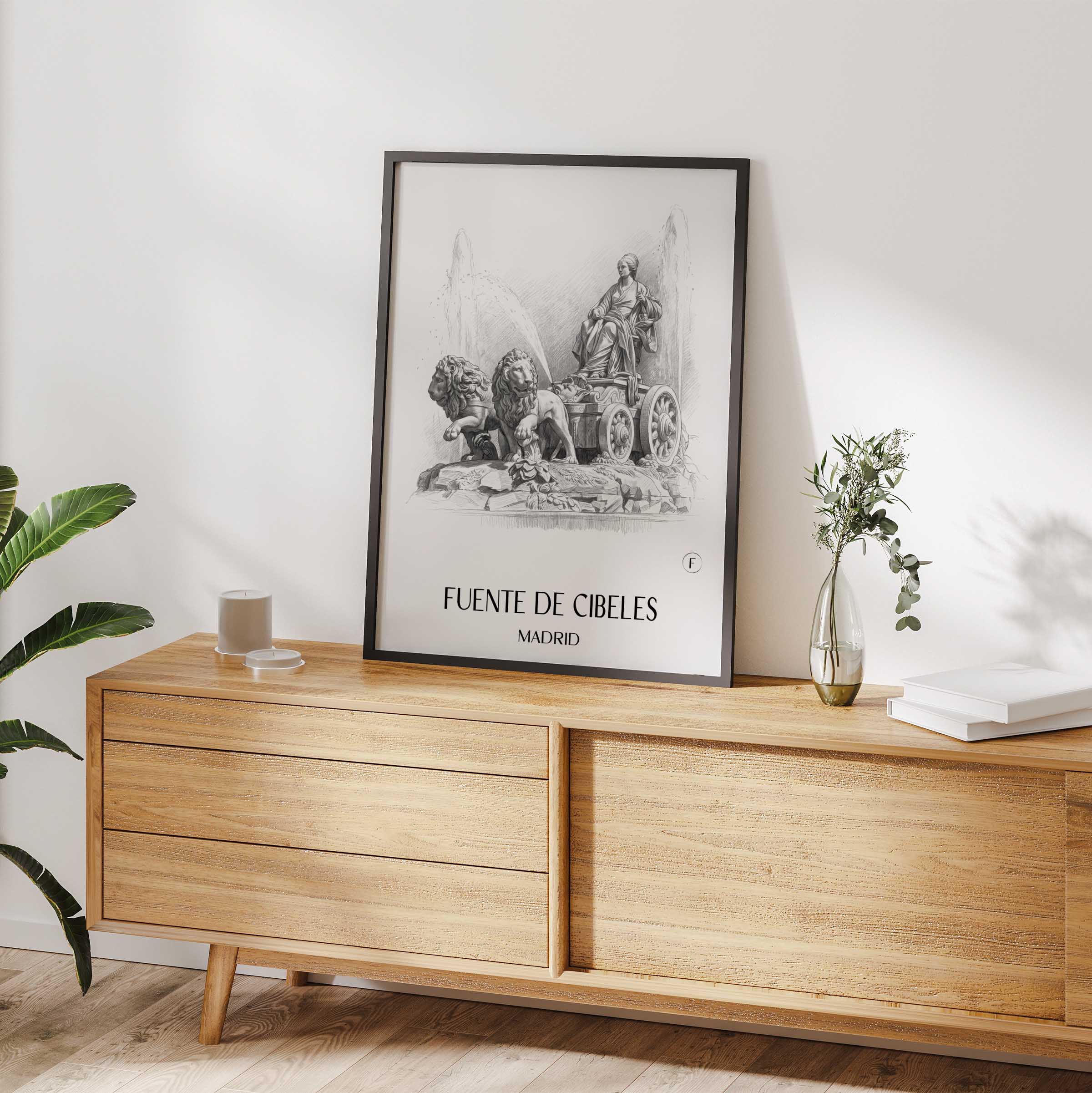 fuente-de-cibeles-madrid-spanien-poster-bleistift-zeichnung-drawing