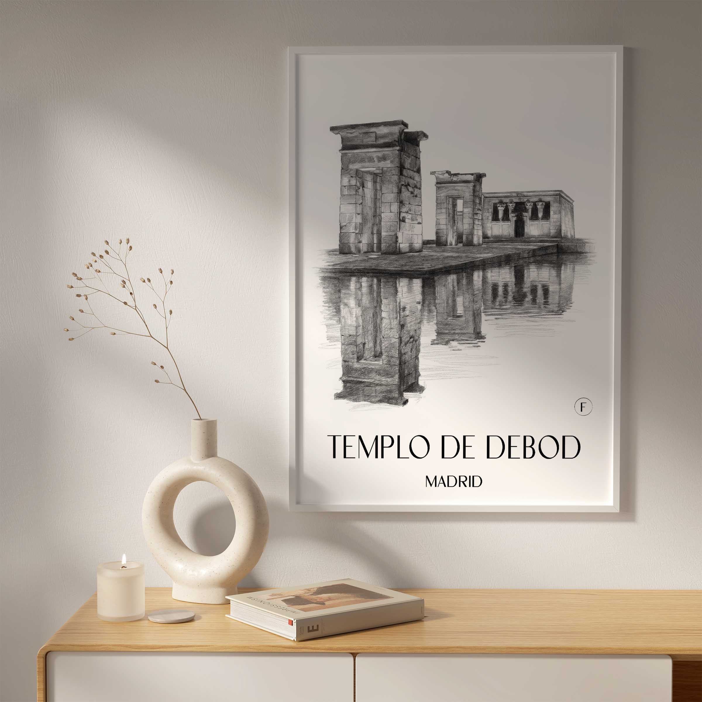 templo-de-debod-madrid-spanien-poster-bleistift-zeichnung-drawing