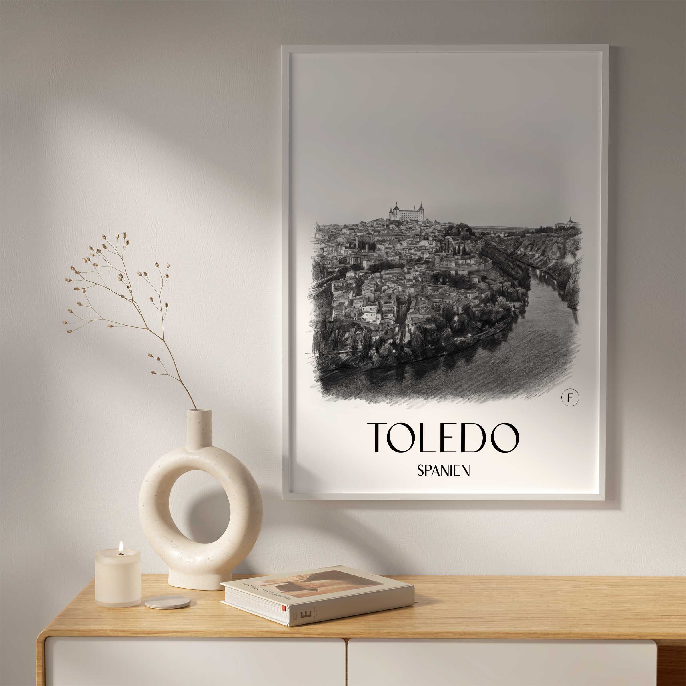 toledo-spanien-spanien-poster-bleistift-zeichnung-drawing