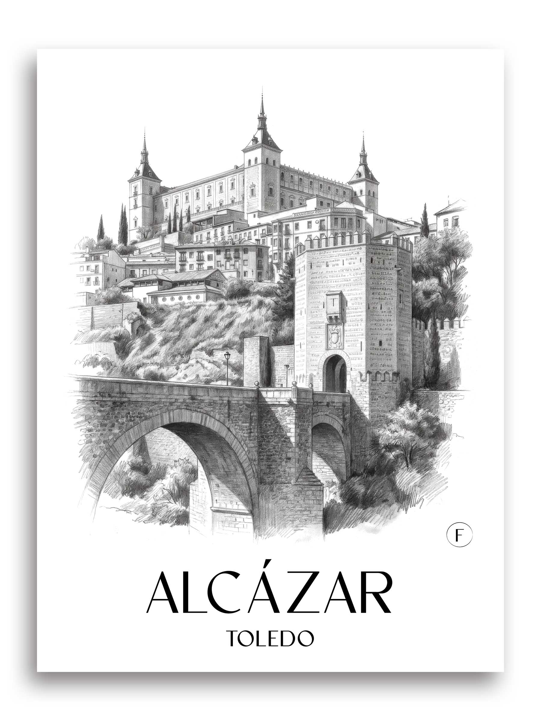alcázar--toledo-spanien-poster-bleistift-zeichnung-drawing