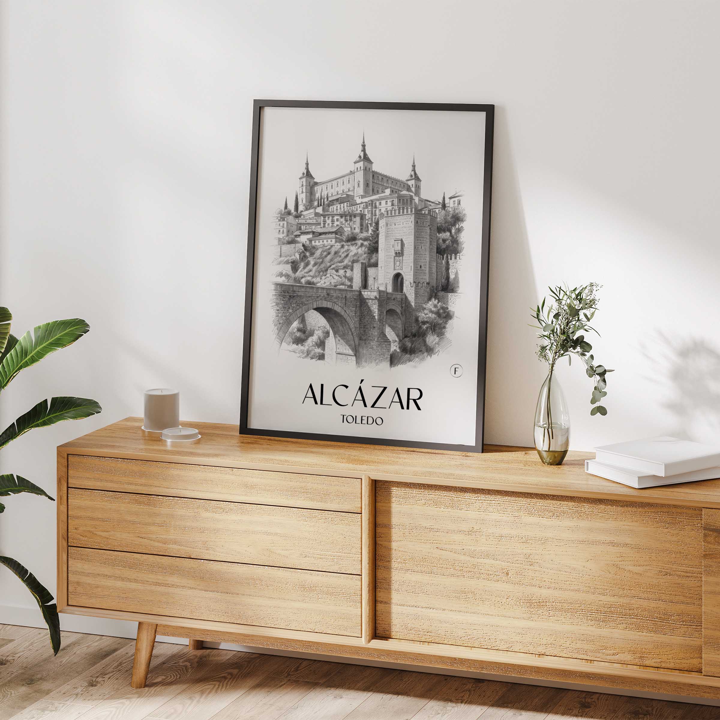 alcázar--toledo-spanien-poster-bleistift-zeichnung-drawing