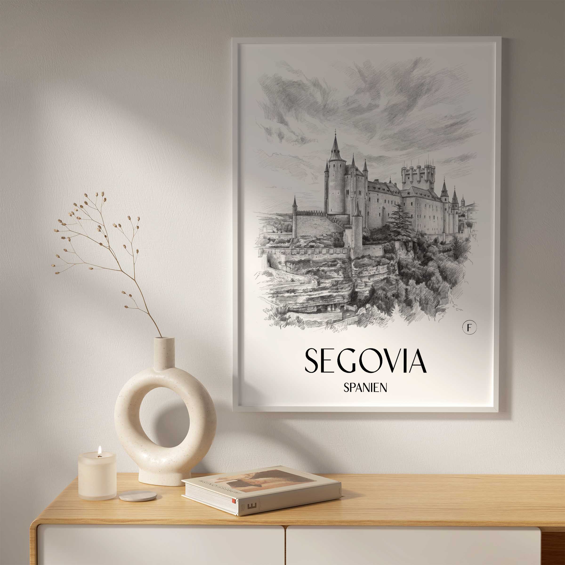 segovia-spanien-spanien-poster-bleistift-zeichnung-drawing