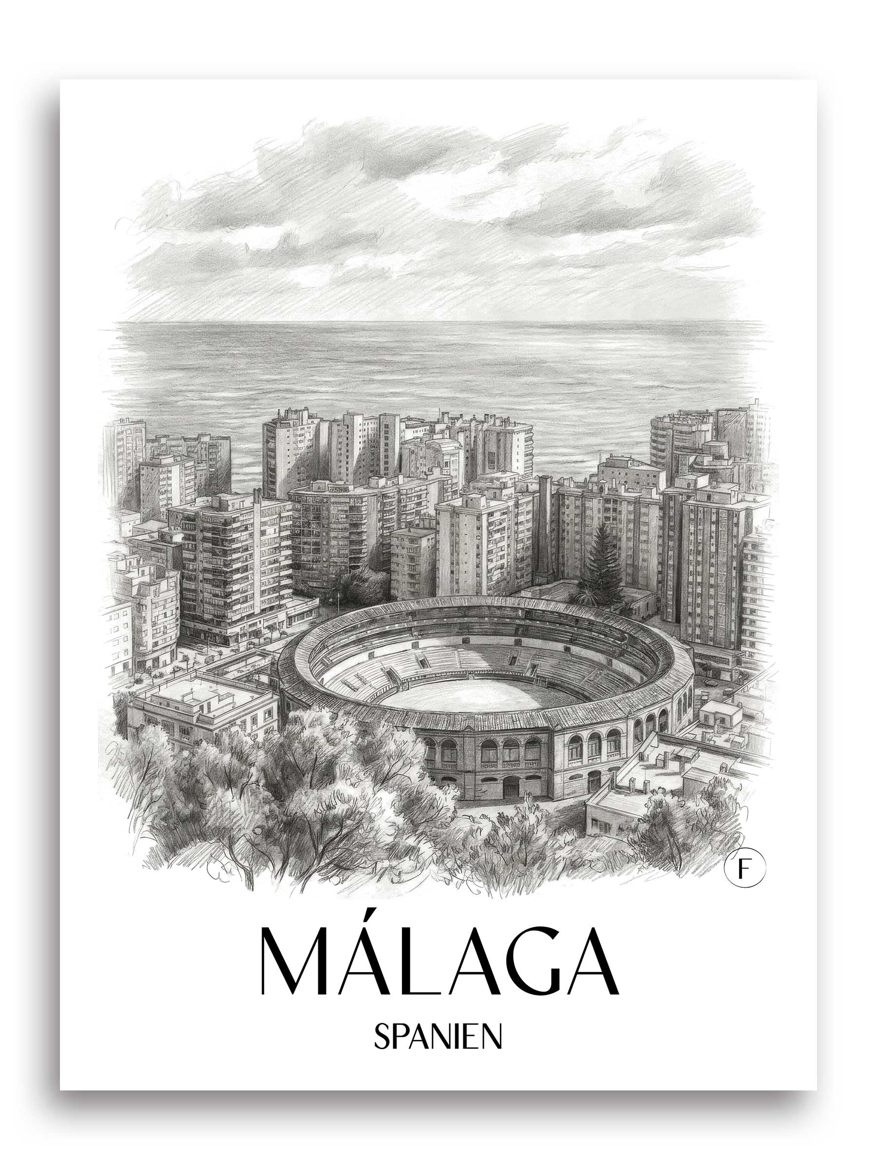 málaga-spanien-spanien-poster-bleistift-zeichnung-drawing