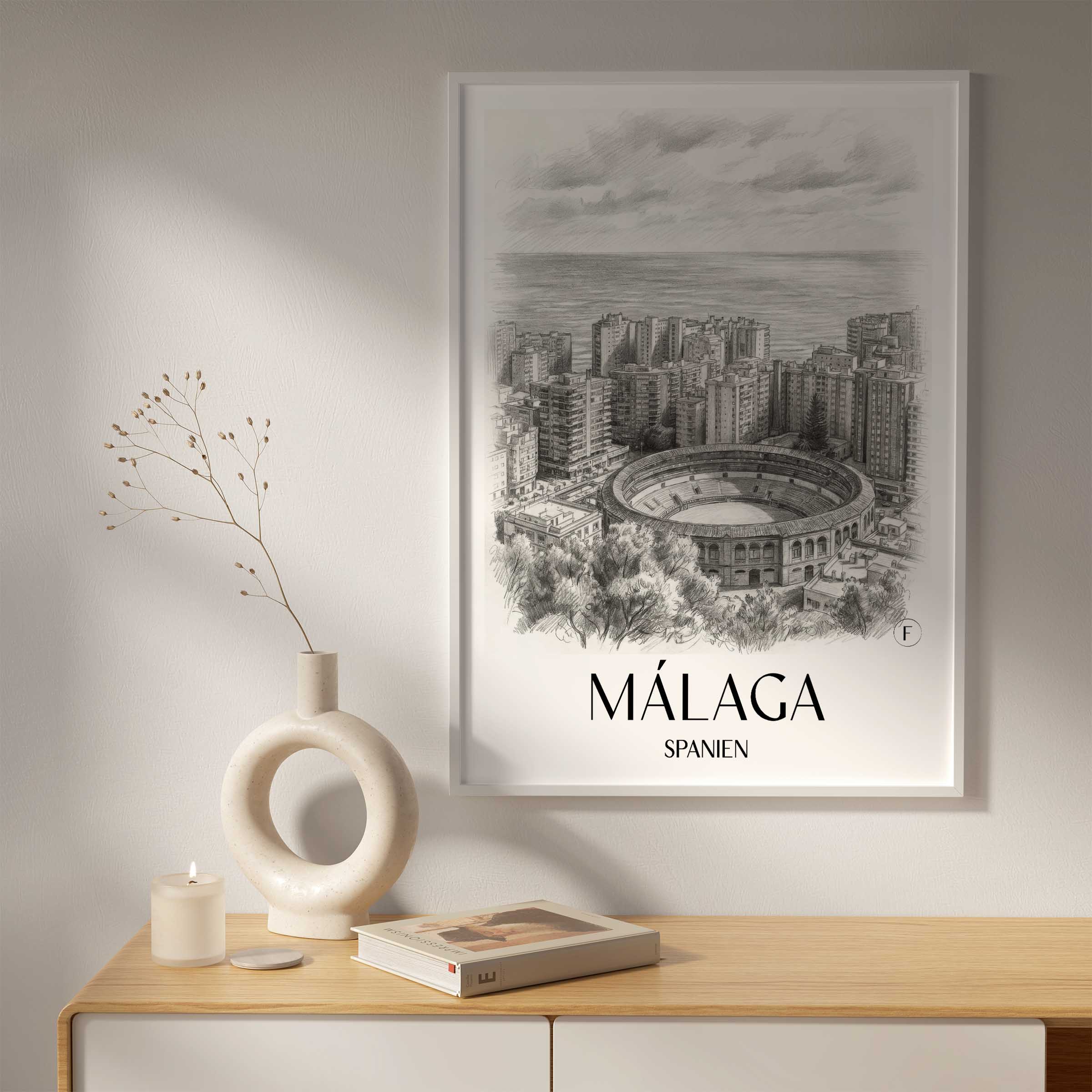 málaga-spanien-spanien-poster-bleistift-zeichnung-drawing