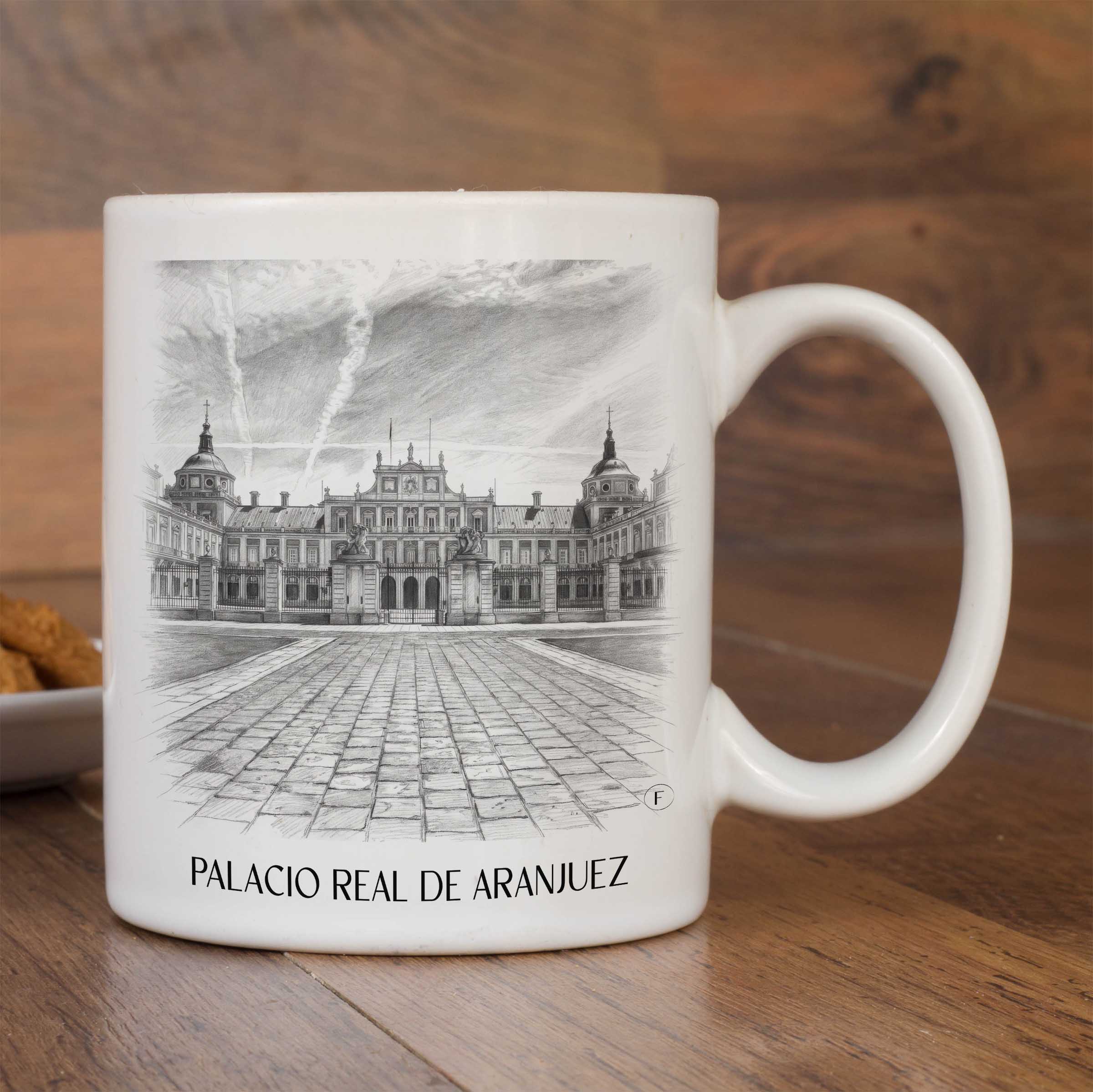 palacio-real-aranjuez-spanien-kaffeebecher-bleistift-zeichnung-drawing