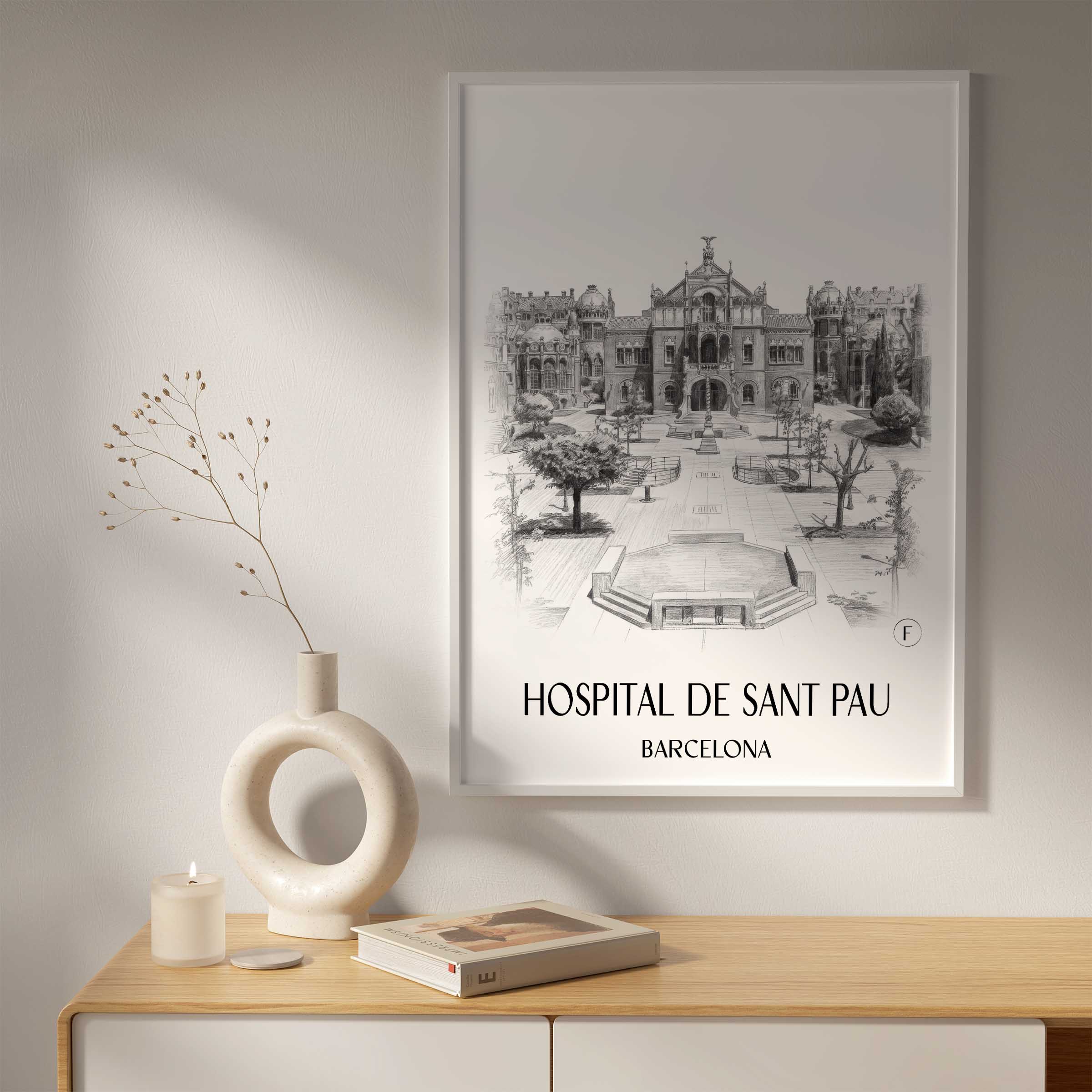 hospital-de-sant-pau-barcelona-spanien-poster-bleistift-zeichnung-drawing