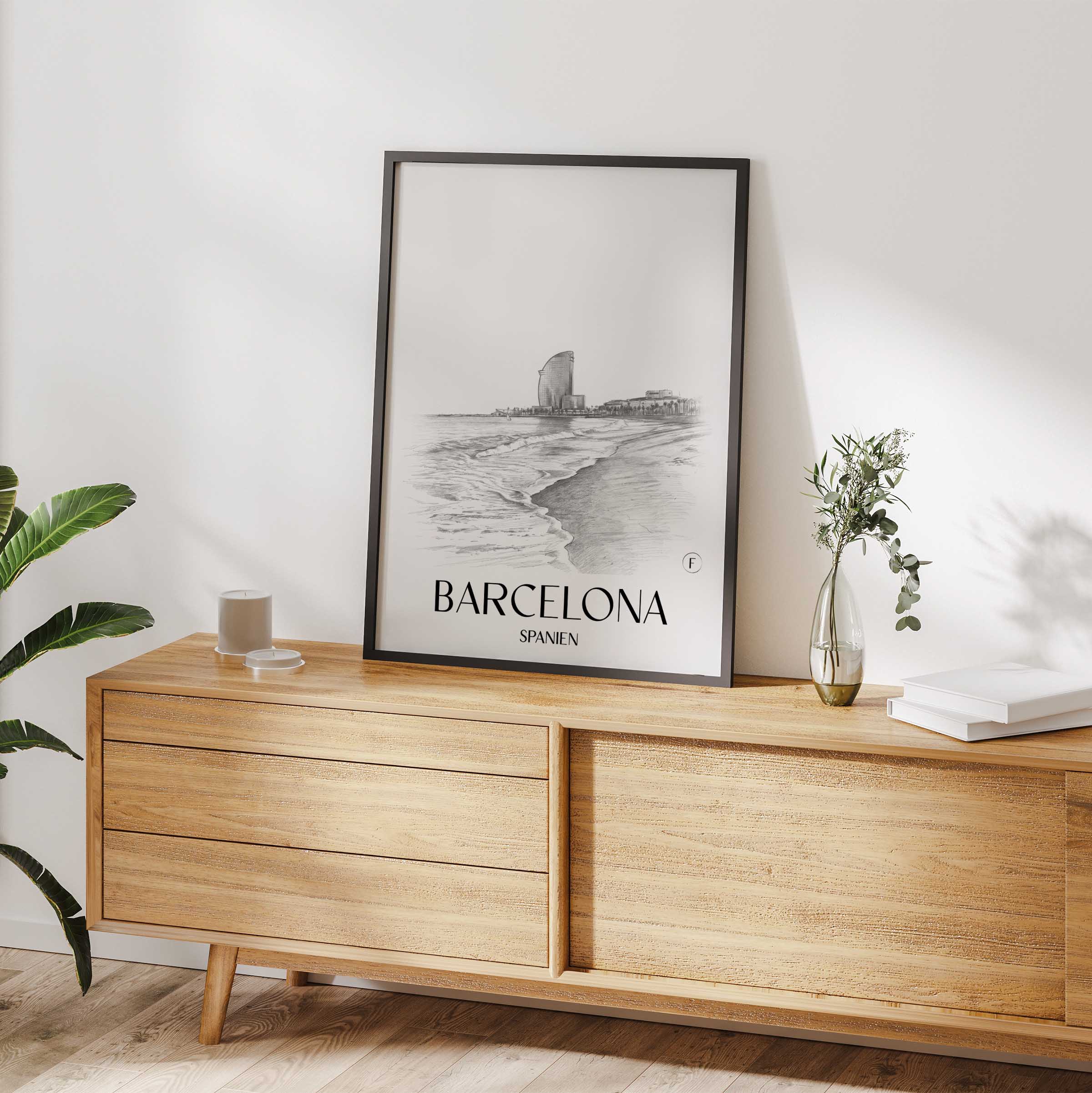 barcelona-spanien-spanien-poster-bleistift-zeichnung-drawing
