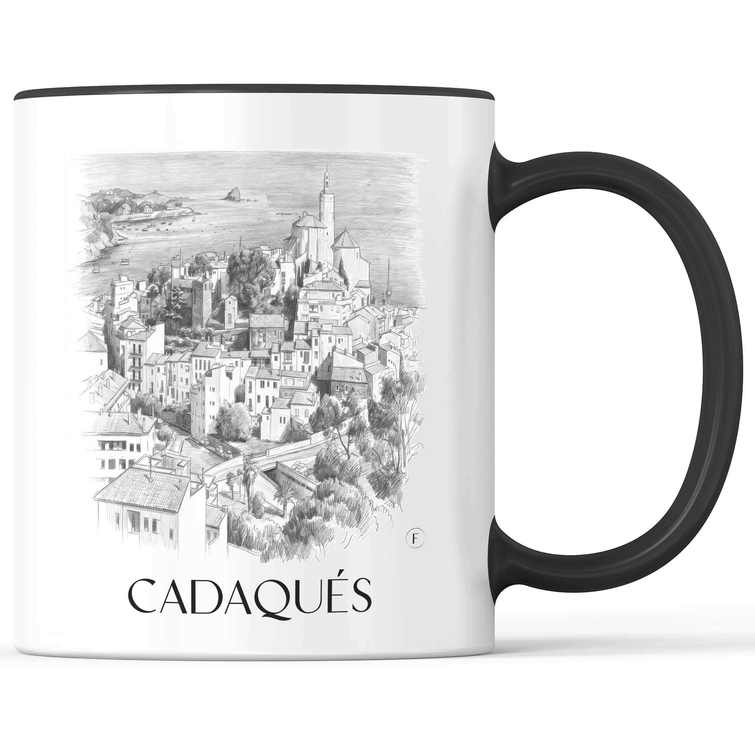 cadaqués-spanien-spanien-kaffeebecher-bleistift-zeichnung-drawing