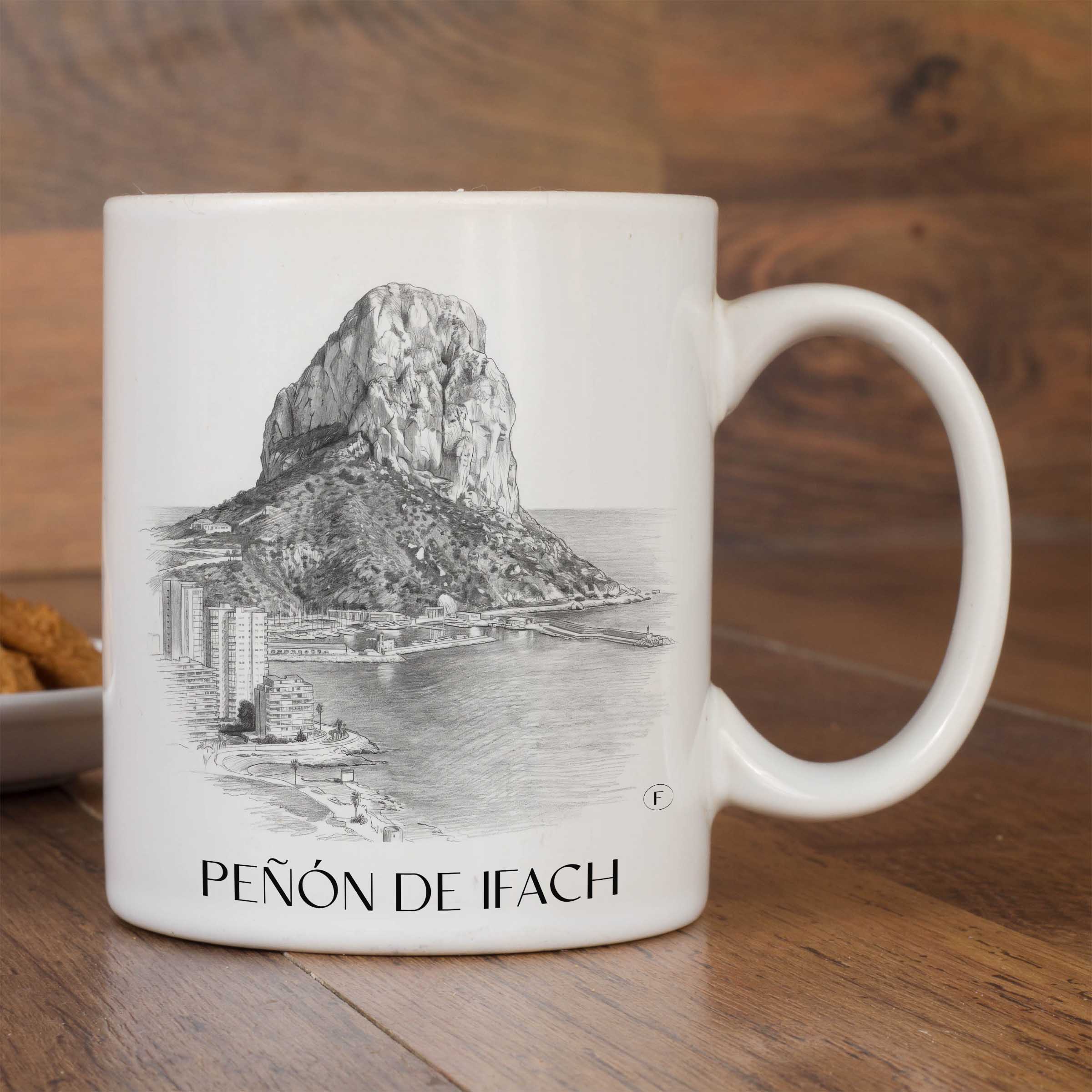 peñón-de-ifach-calpe-spanien-kaffeebecher-bleistift-zeichnung-drawing