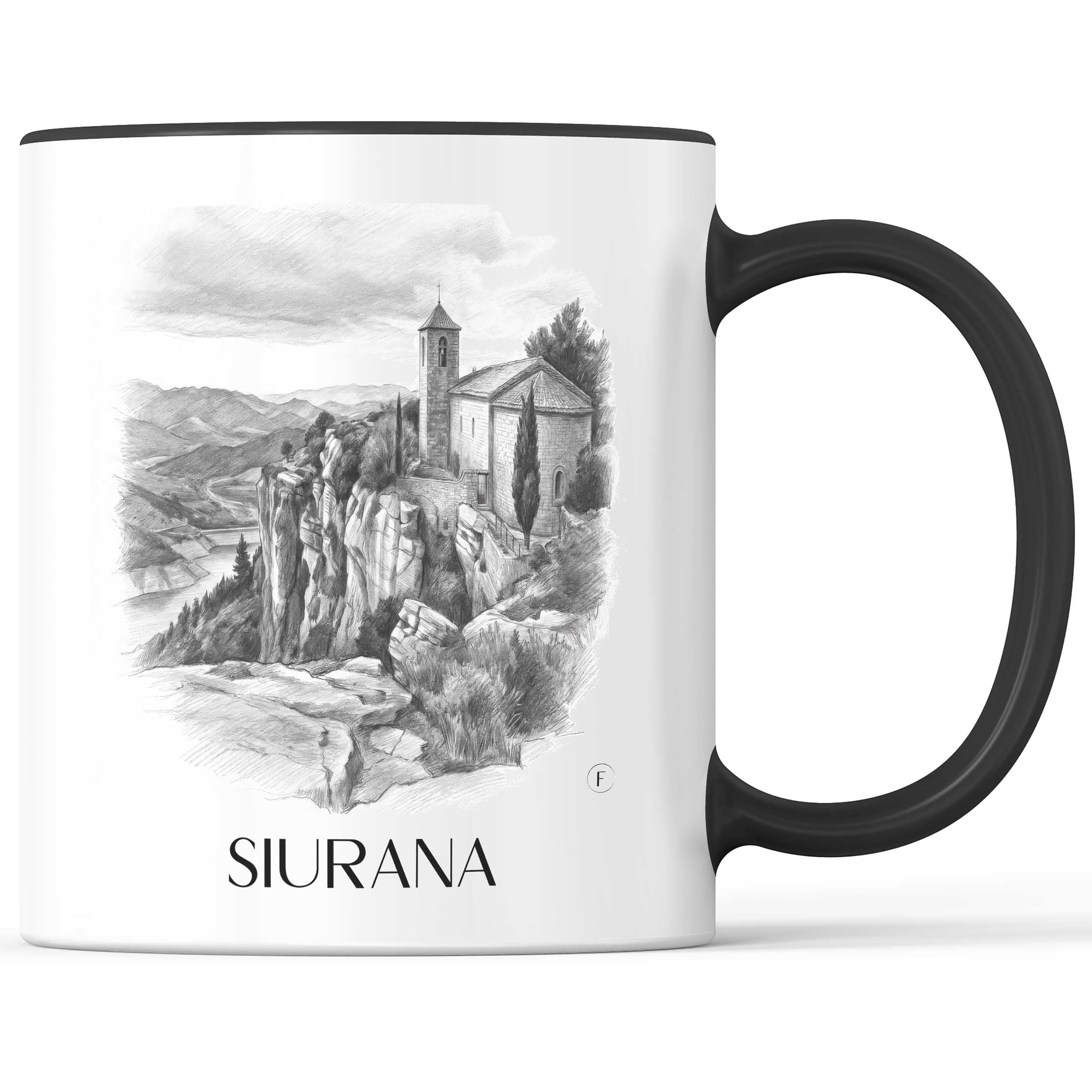 siurana-spanien-spanien-kaffeebecher-bleistift-zeichnung-drawing