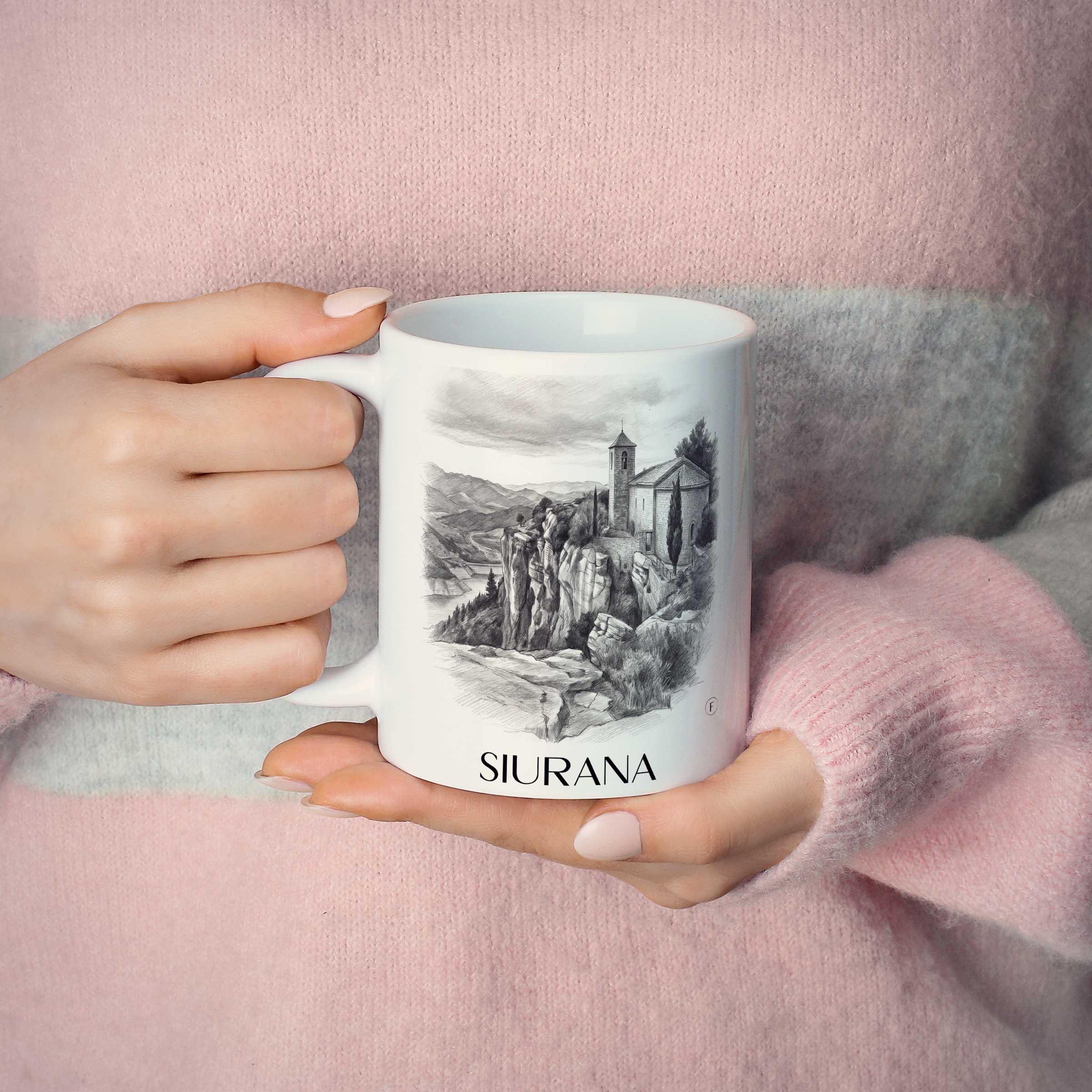 siurana-spanien-spanien-kaffeebecher-bleistift-zeichnung-drawing