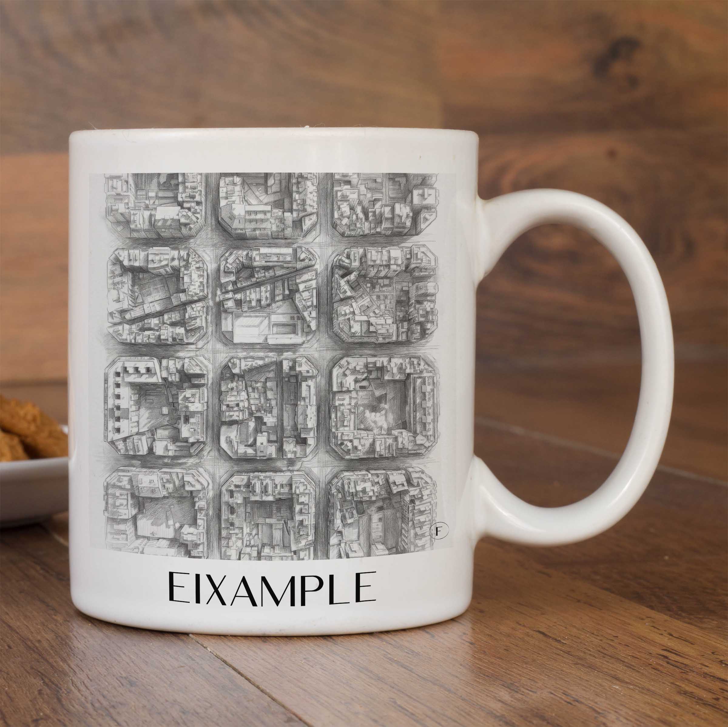 eixample-barcelona-spanien-kaffeebecher-bleistift-zeichnung-drawing