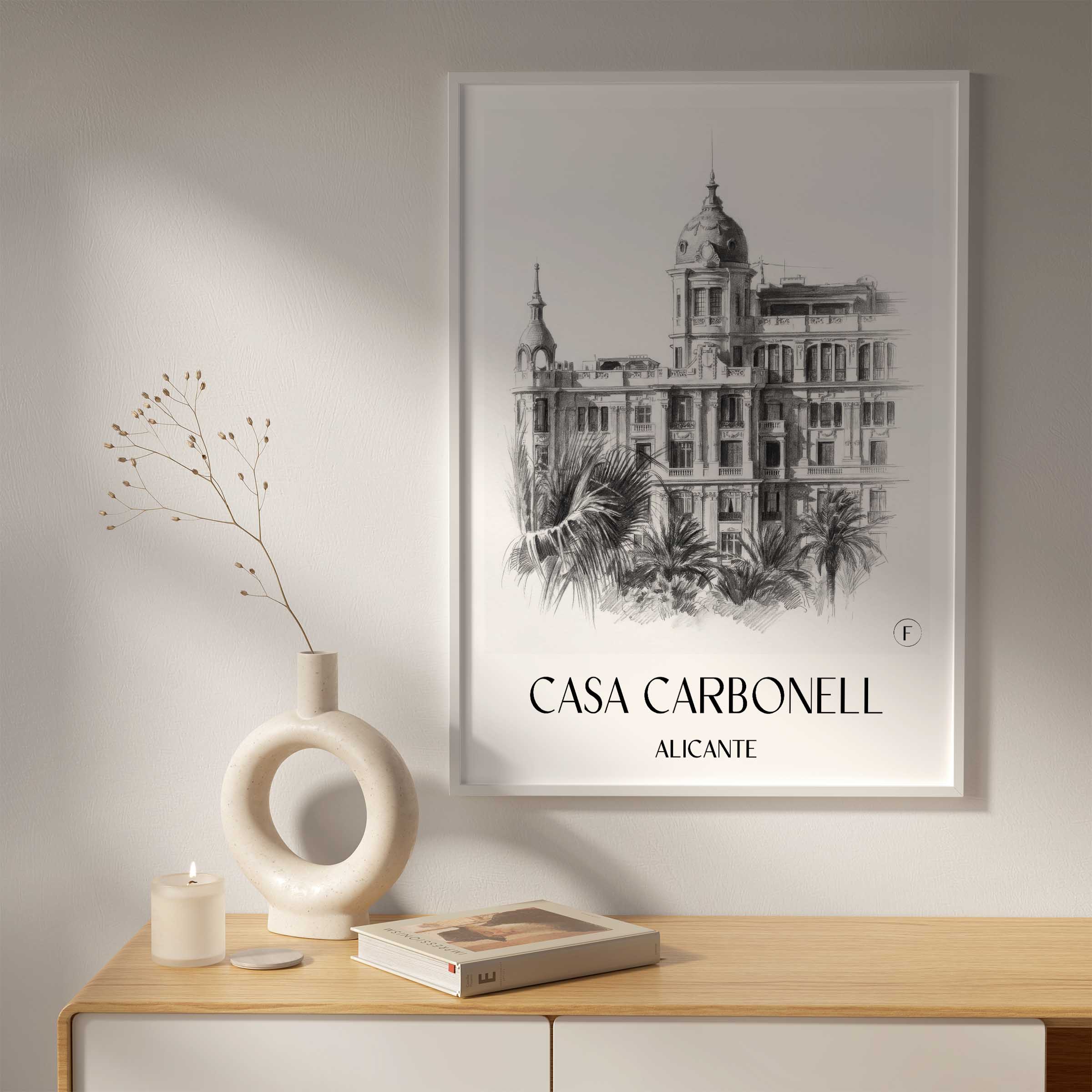 casa-carbonell-alicante-spanien-poster-bleistift-zeichnung-drawing