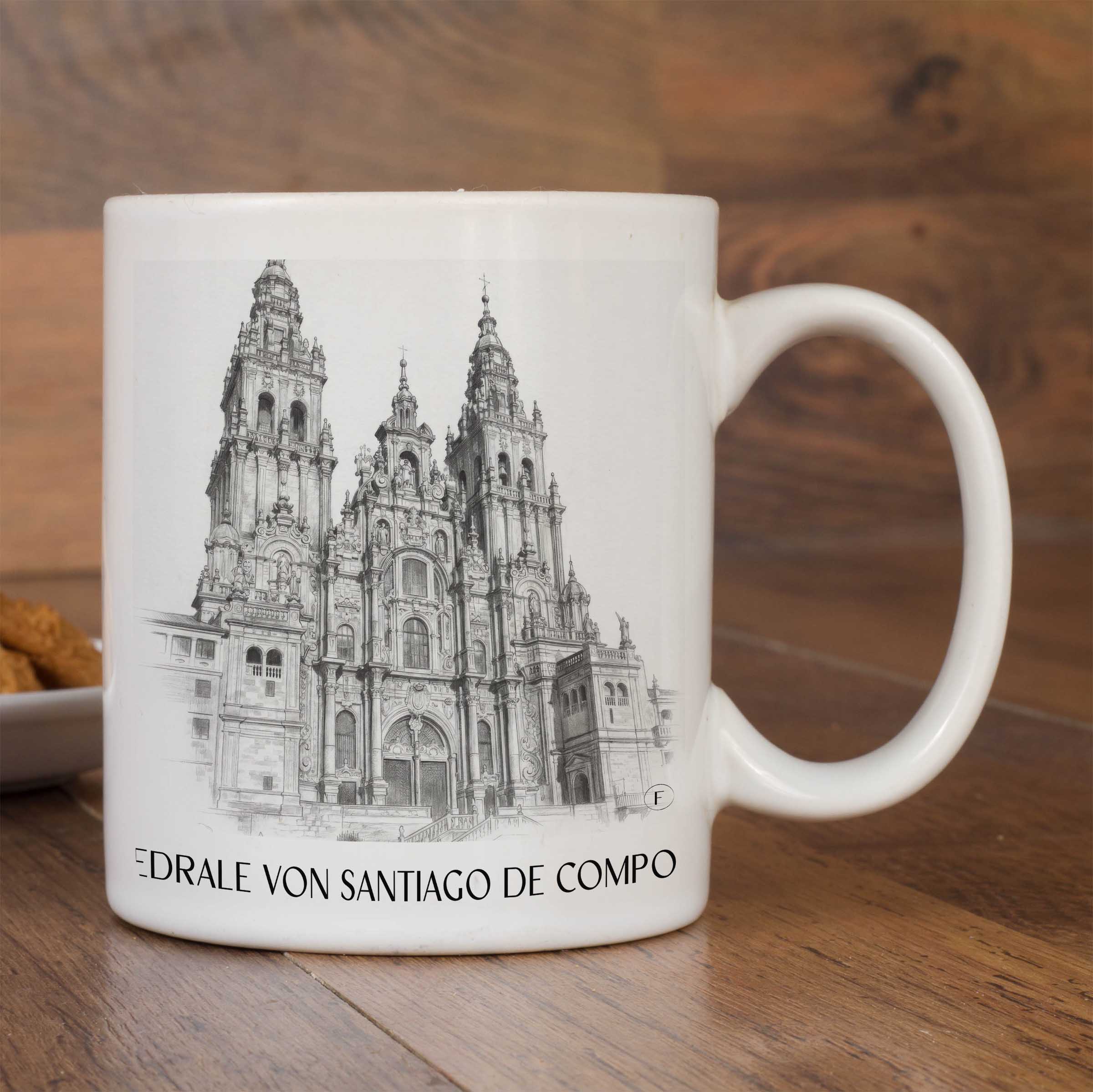 kathedrale-von-santiago-spanien-spanien-kaffeebecher-bleistift-zeichnung-drawing