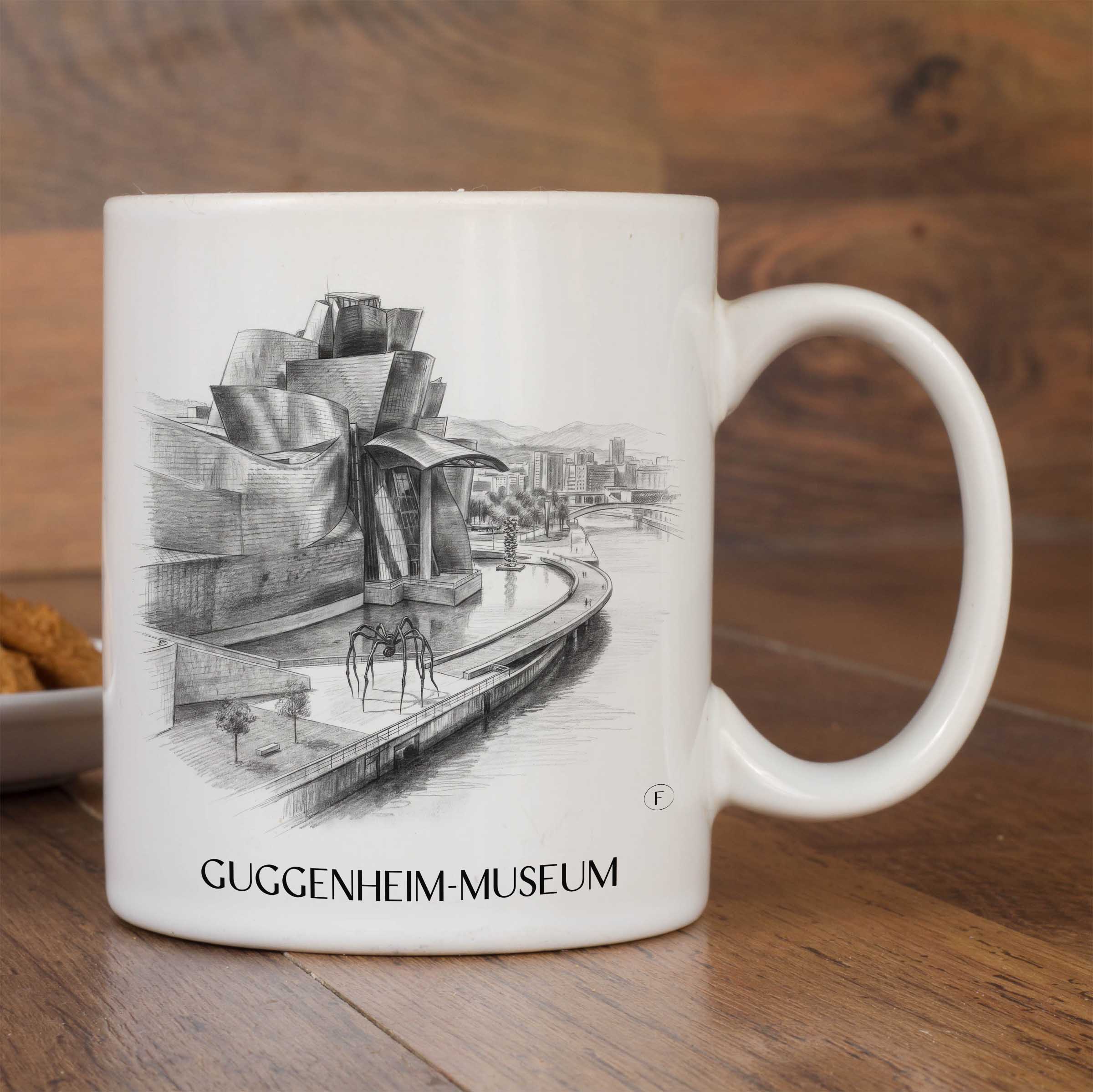 guggenheim-museum-bilbao-spanien-kaffeebecher-bleistift-zeichnung-drawing