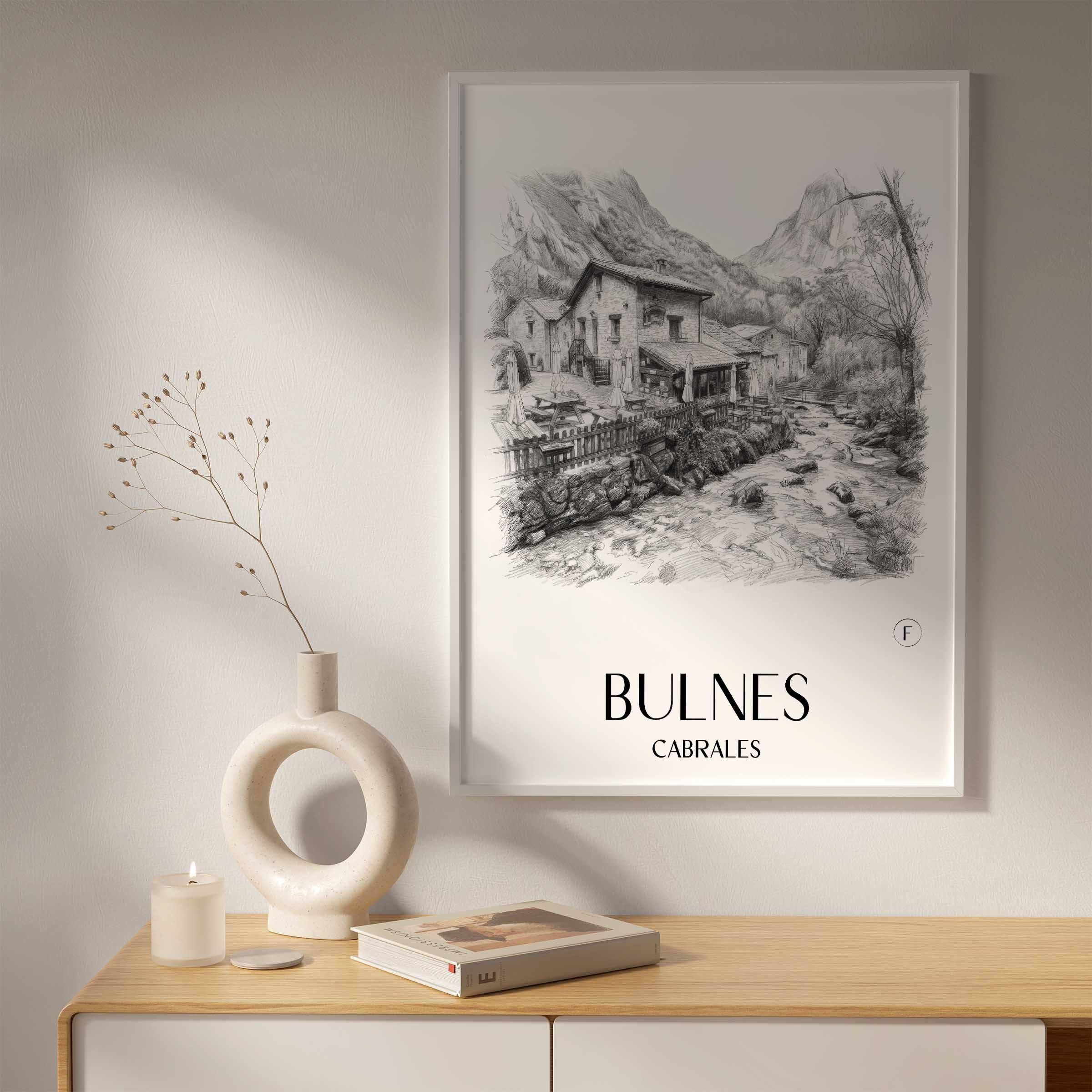 bulnes-cabrales-spanien-poster-bleistift-zeichnung-drawing