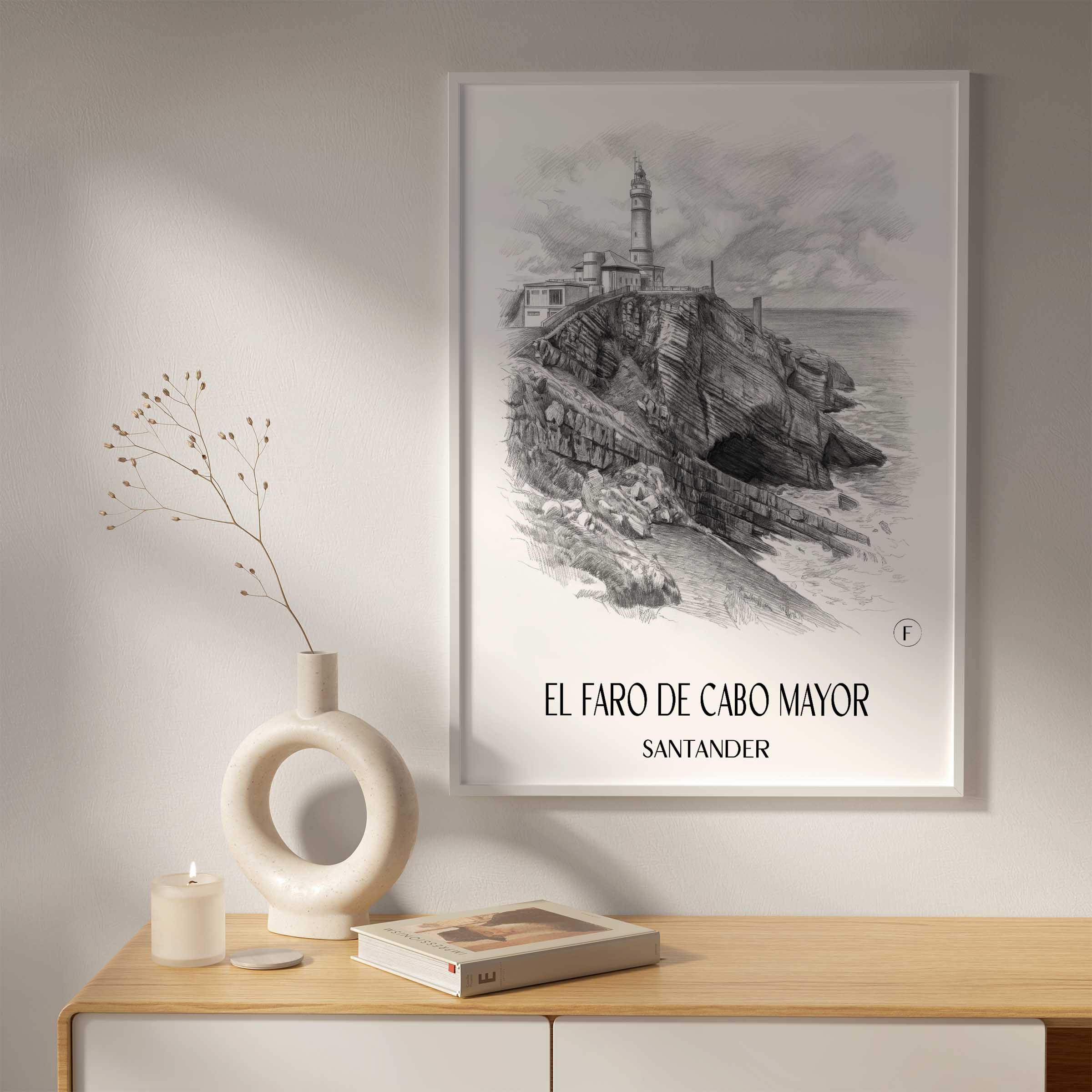 el-faro-de-cabo-mayor-santander-spanien-poster-bleistift-zeichnung-drawing