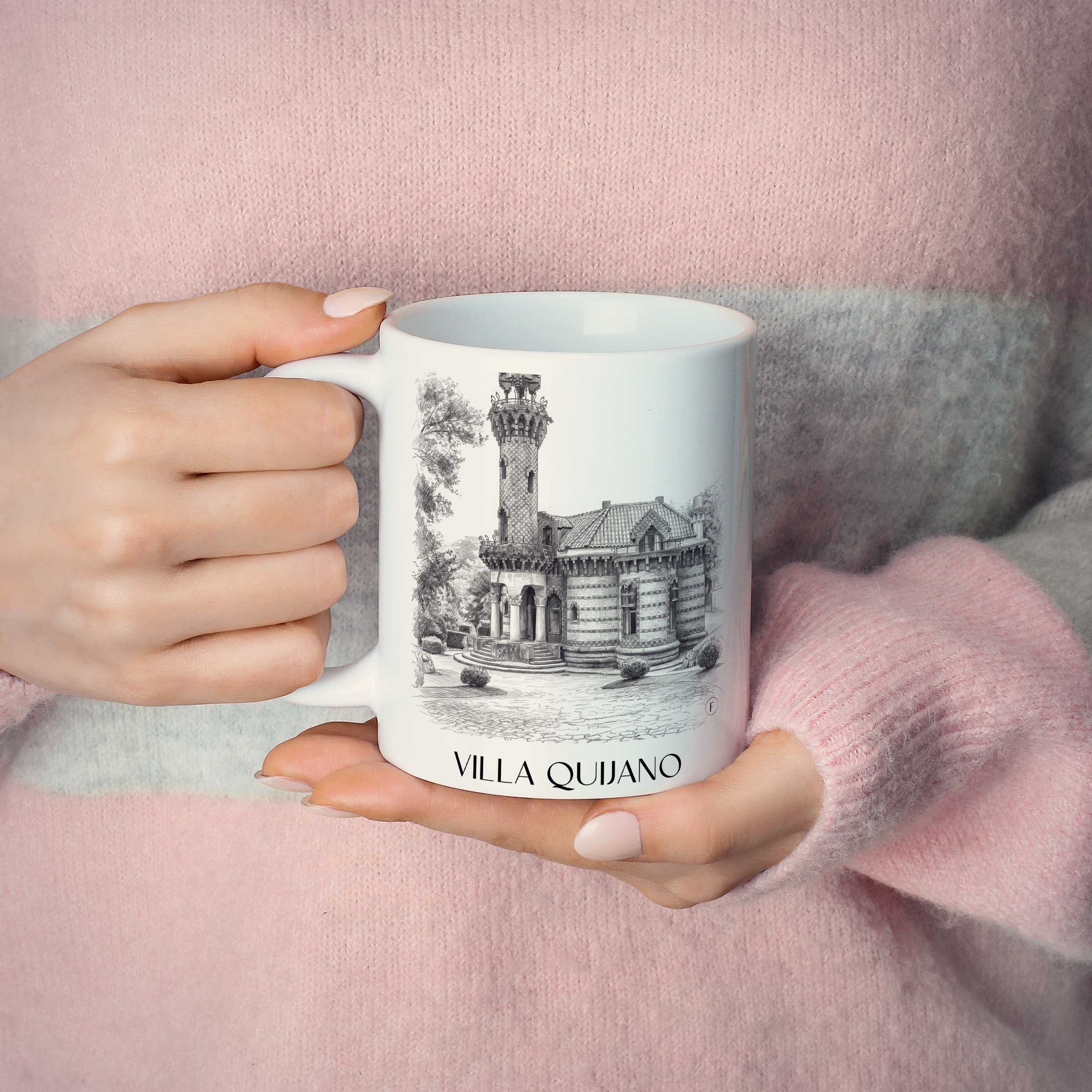 villa-quijano-comillas-spanien-kaffeebecher-bleistift-zeichnung-drawing