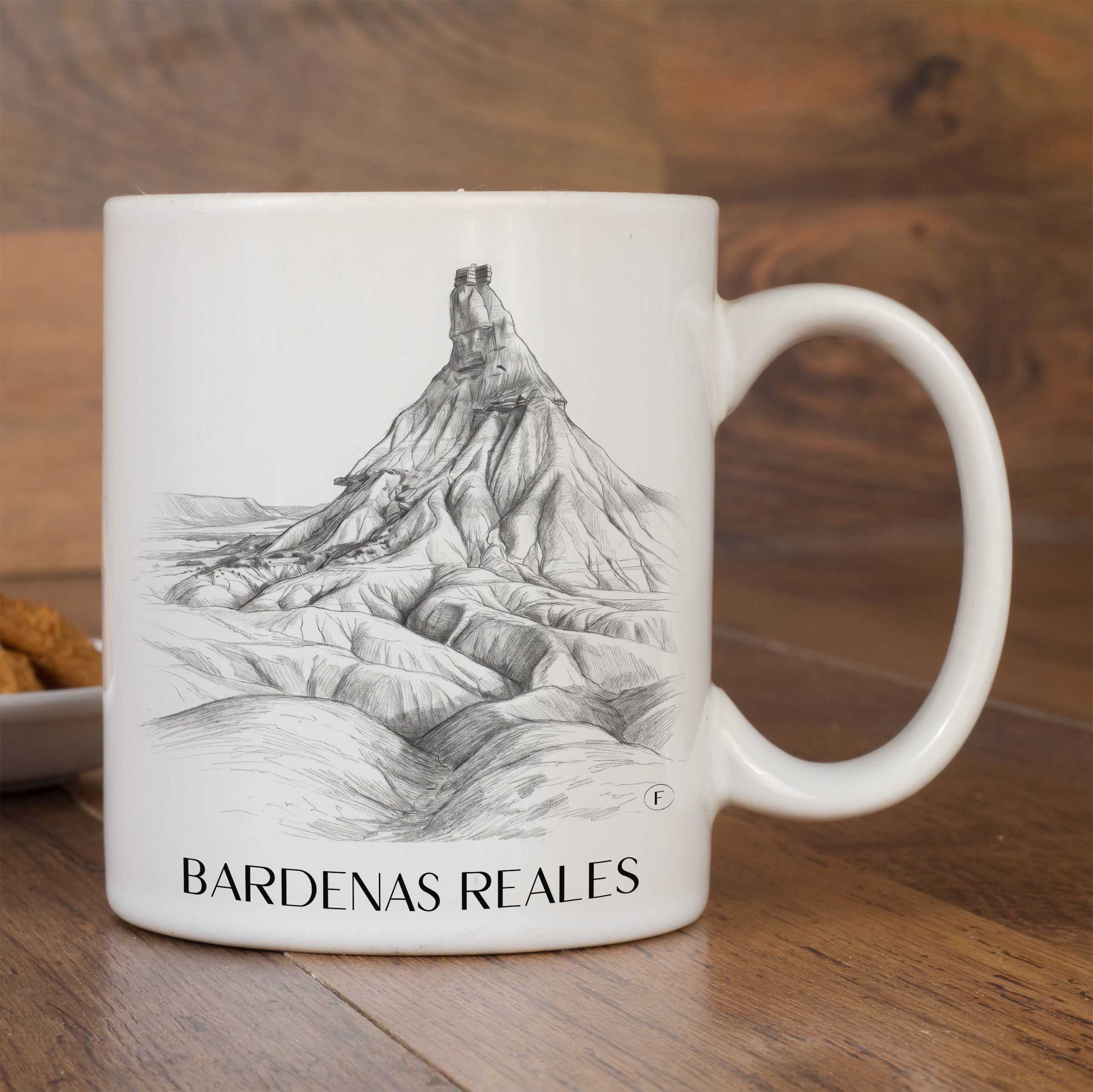 bardenas-reales-spanien-spanien-kaffeebecher-bleistift-zeichnung-drawing