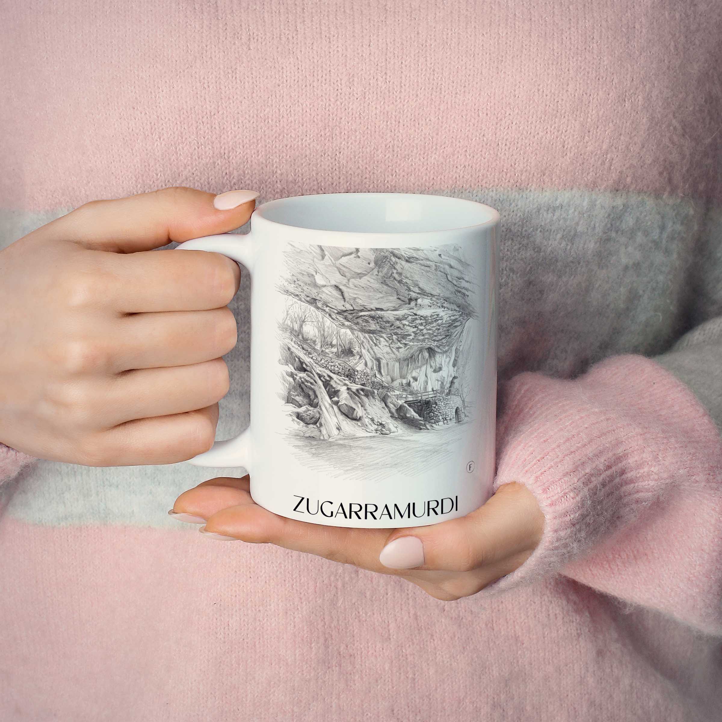 zugarramurdi-spanien-spanien-kaffeebecher-bleistift-zeichnung-drawing