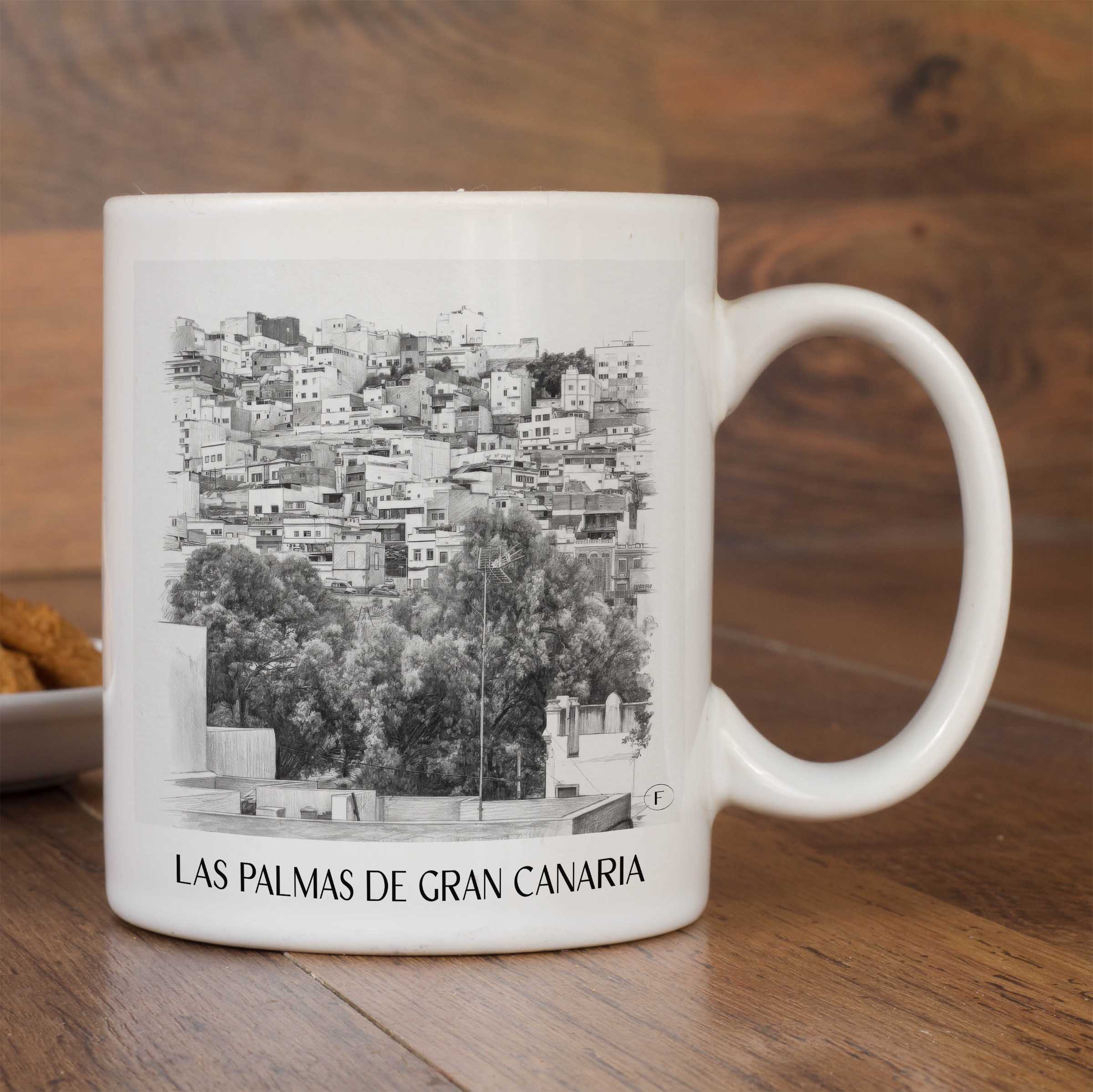 las-palmas-gran-canaria-spanien-kaffeebecher-bleistift-zeichnung-drawing