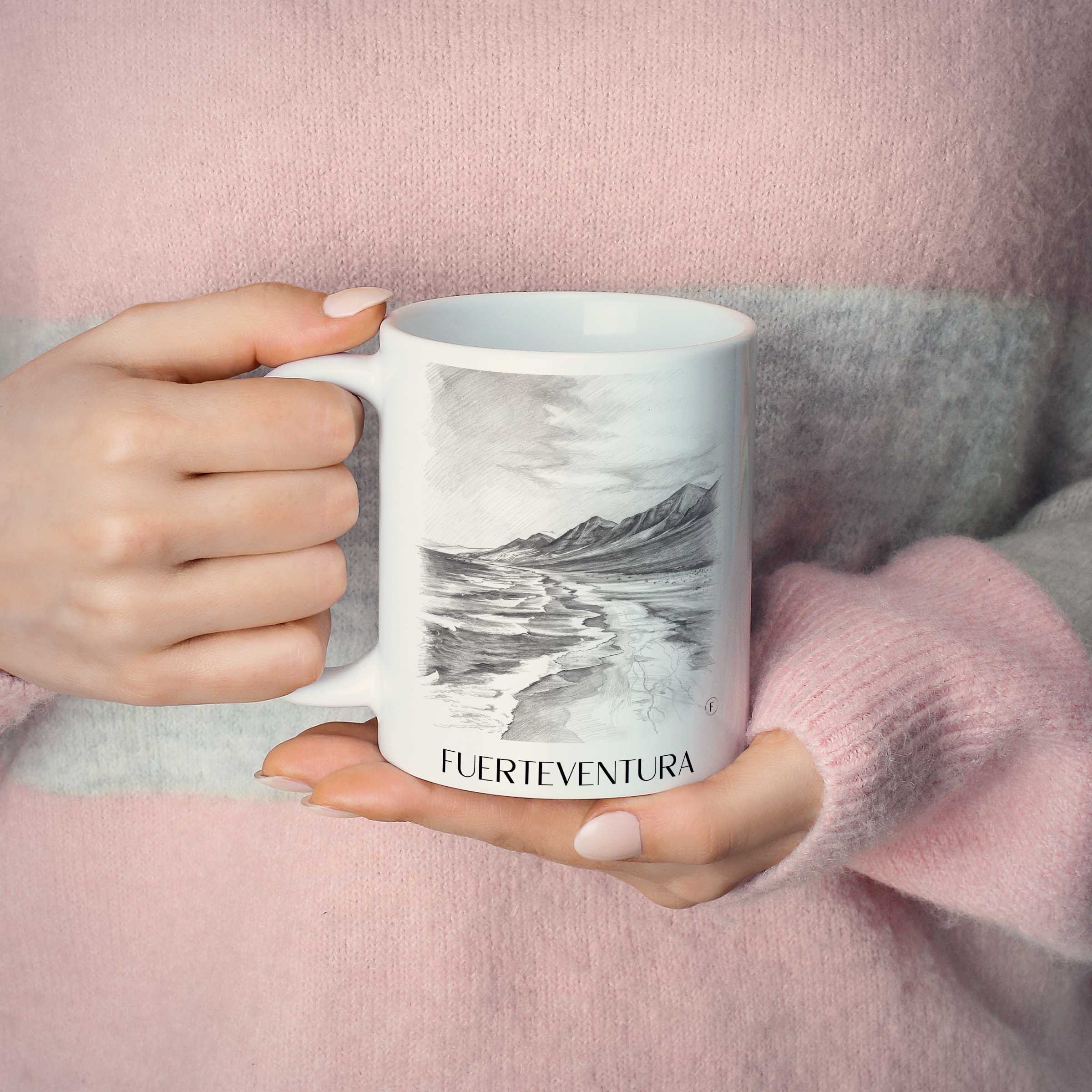 fuerteventura-spanien-spanien-kaffeebecher-bleistift-zeichnung-drawing