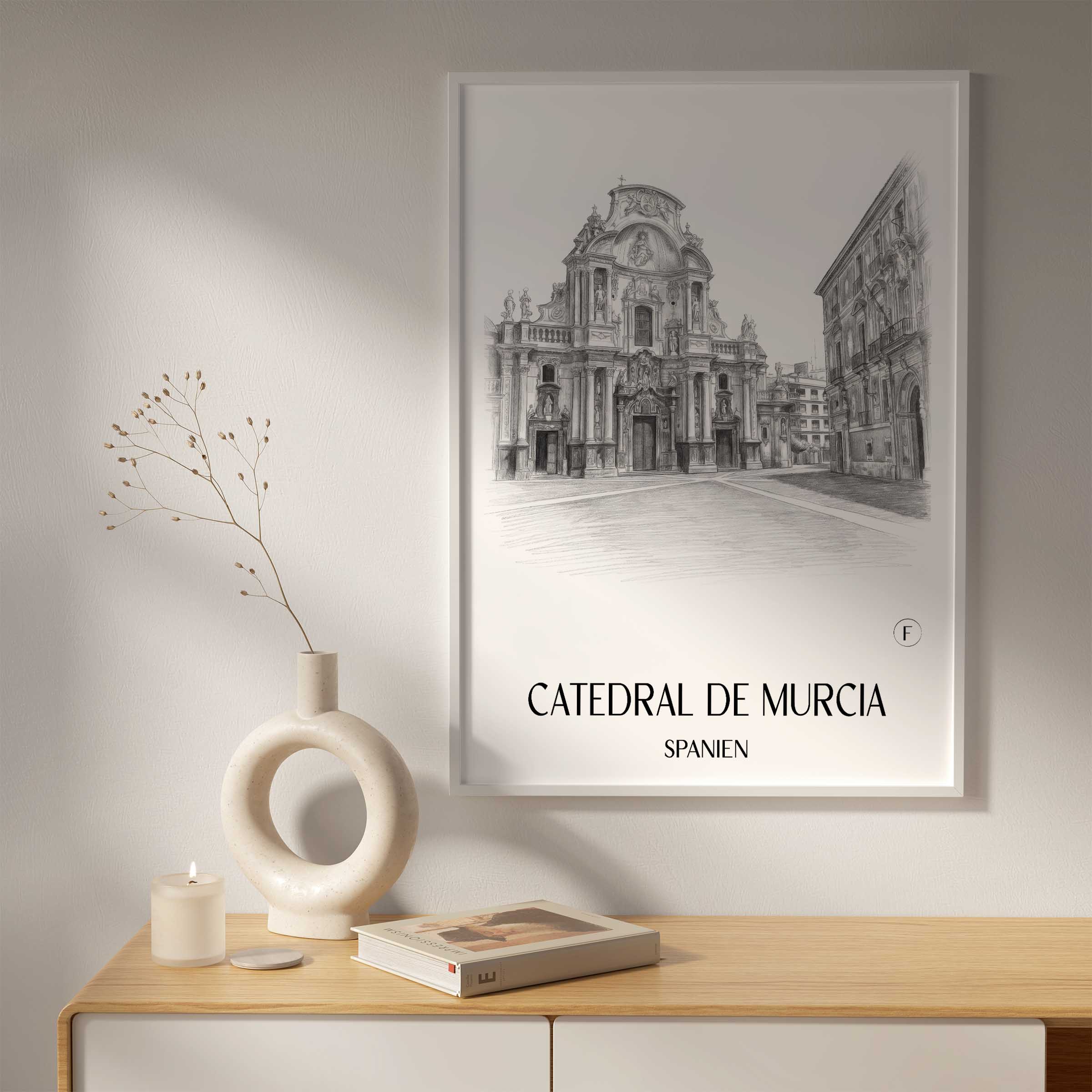 catedral-de-murcia-spanien-spanien-poster-bleistift-zeichnung-drawing