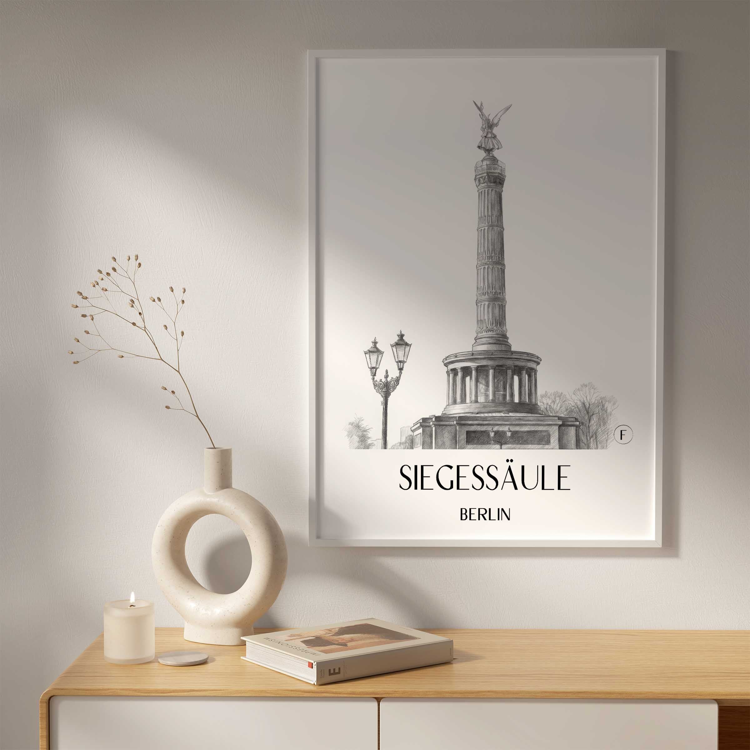 siegessäule-berlin-deutschland-poster-bleistift-zeichnung-drawing