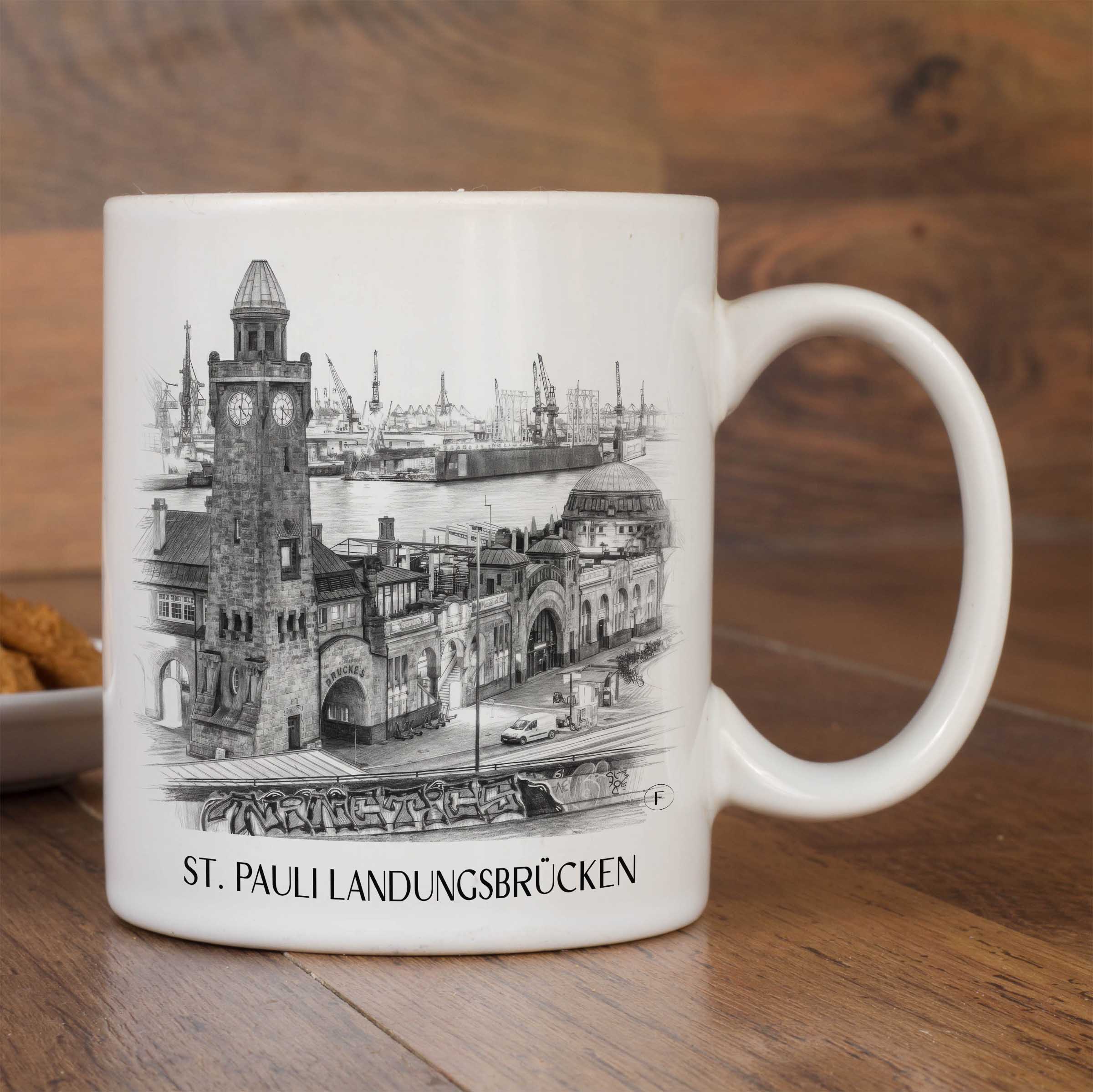 st.-pauli-landungsbrücken-hamburg-deutschland-kaffeebecher-bleistift-zeichnung-drawing
