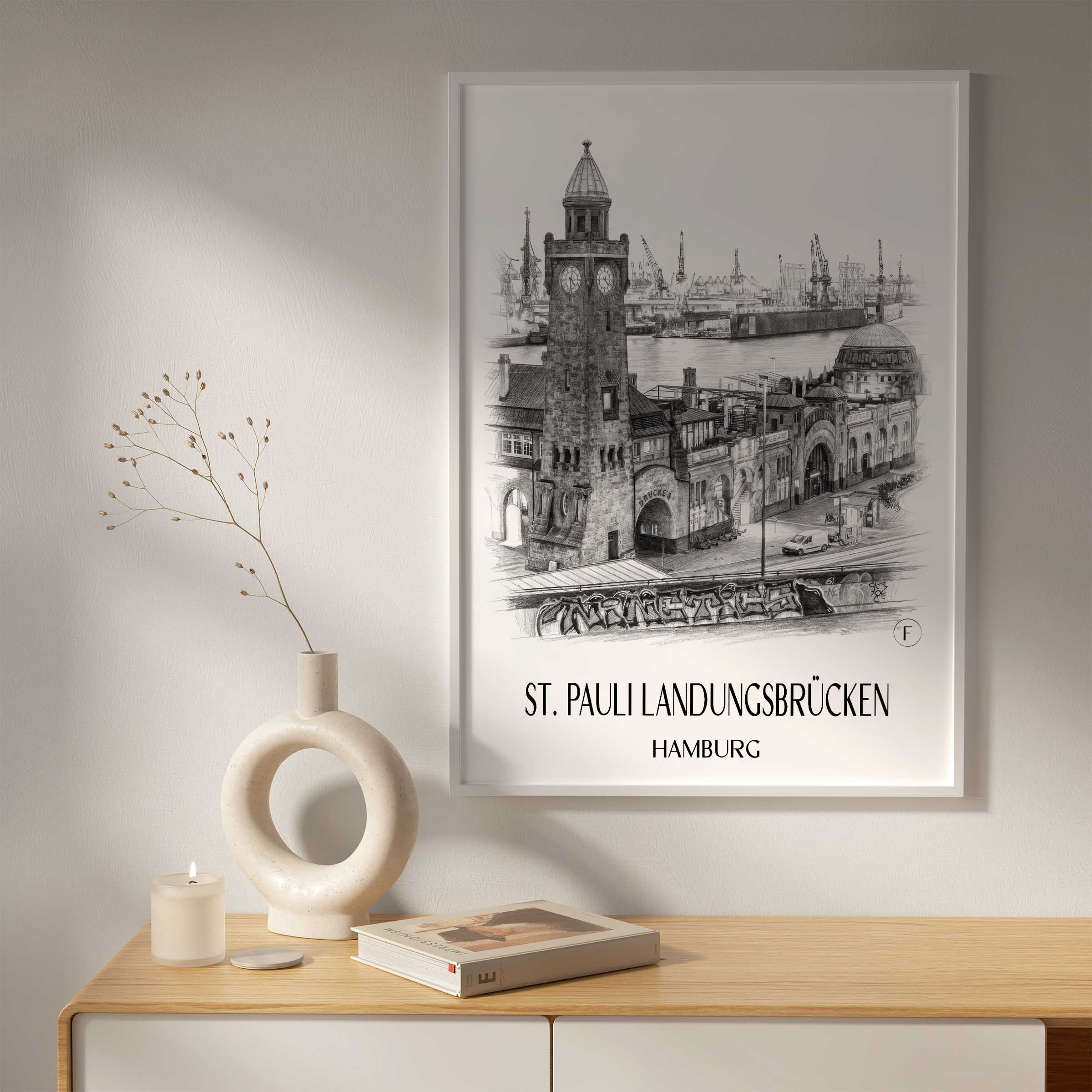 st.-pauli-landungsbrücken-hamburg-deutschland-poster-bleistift-zeichnung-drawing