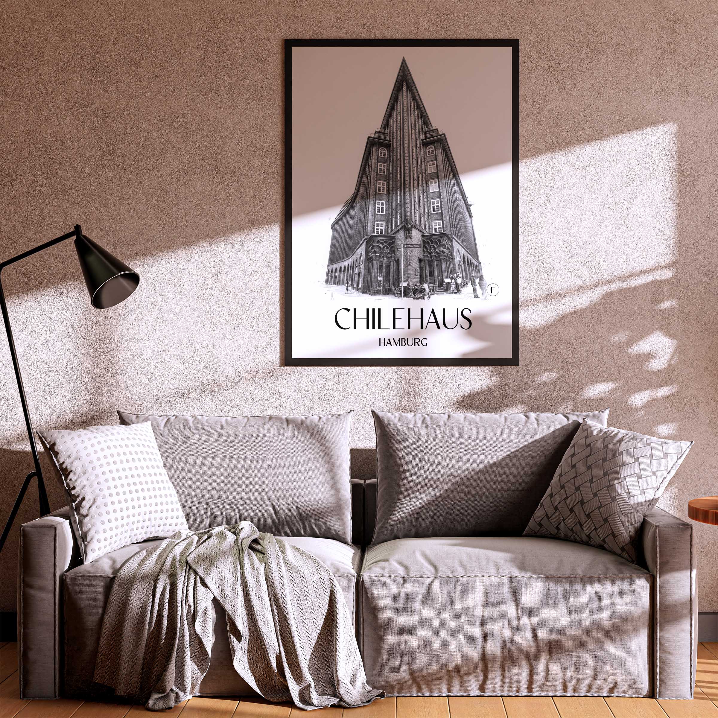 chilehaus-hamburg-deutschland-poster-bleistift-zeichnung-drawing
