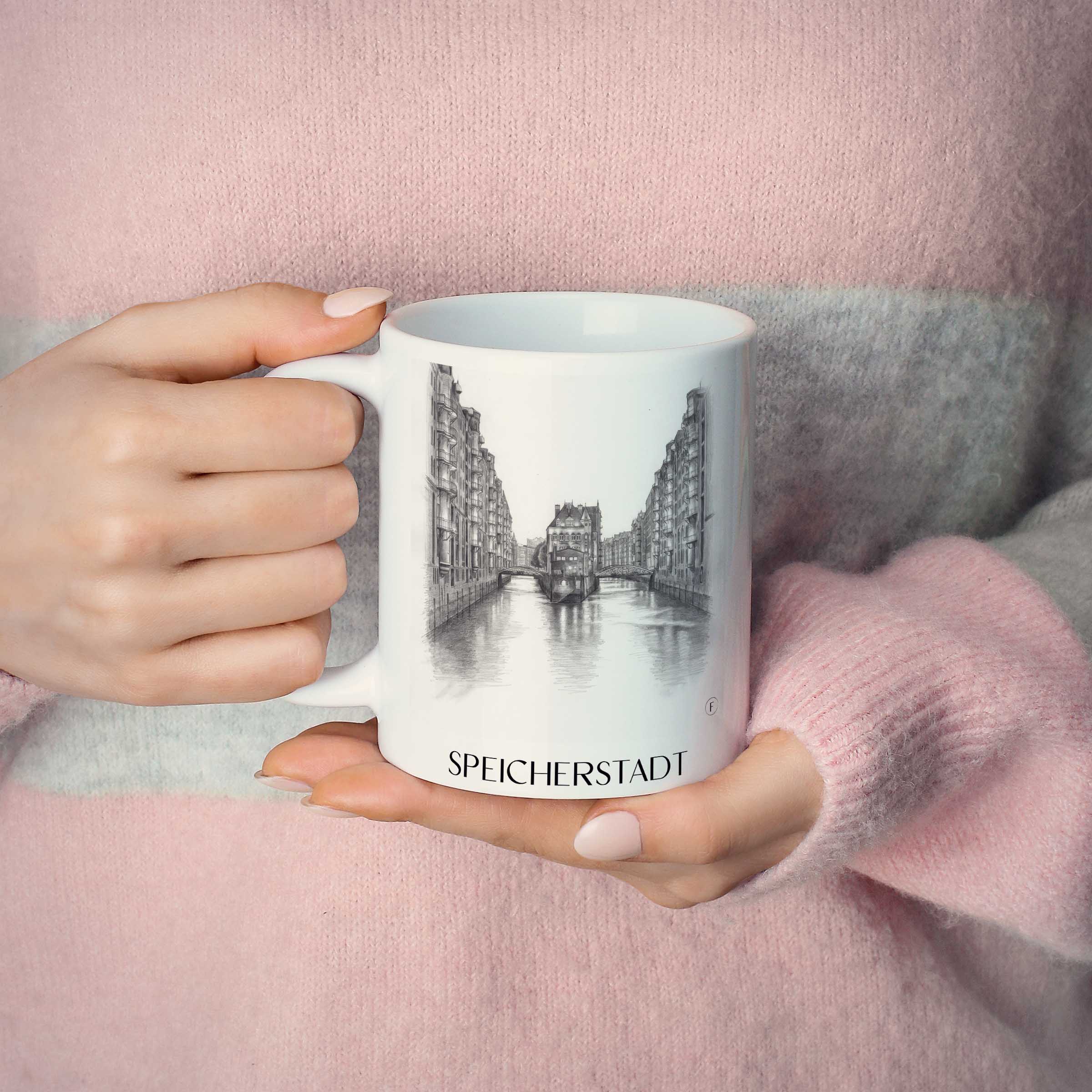 speicherstadt-hamburg-deutschland-kaffeebecher-bleistift-zeichnung-drawing