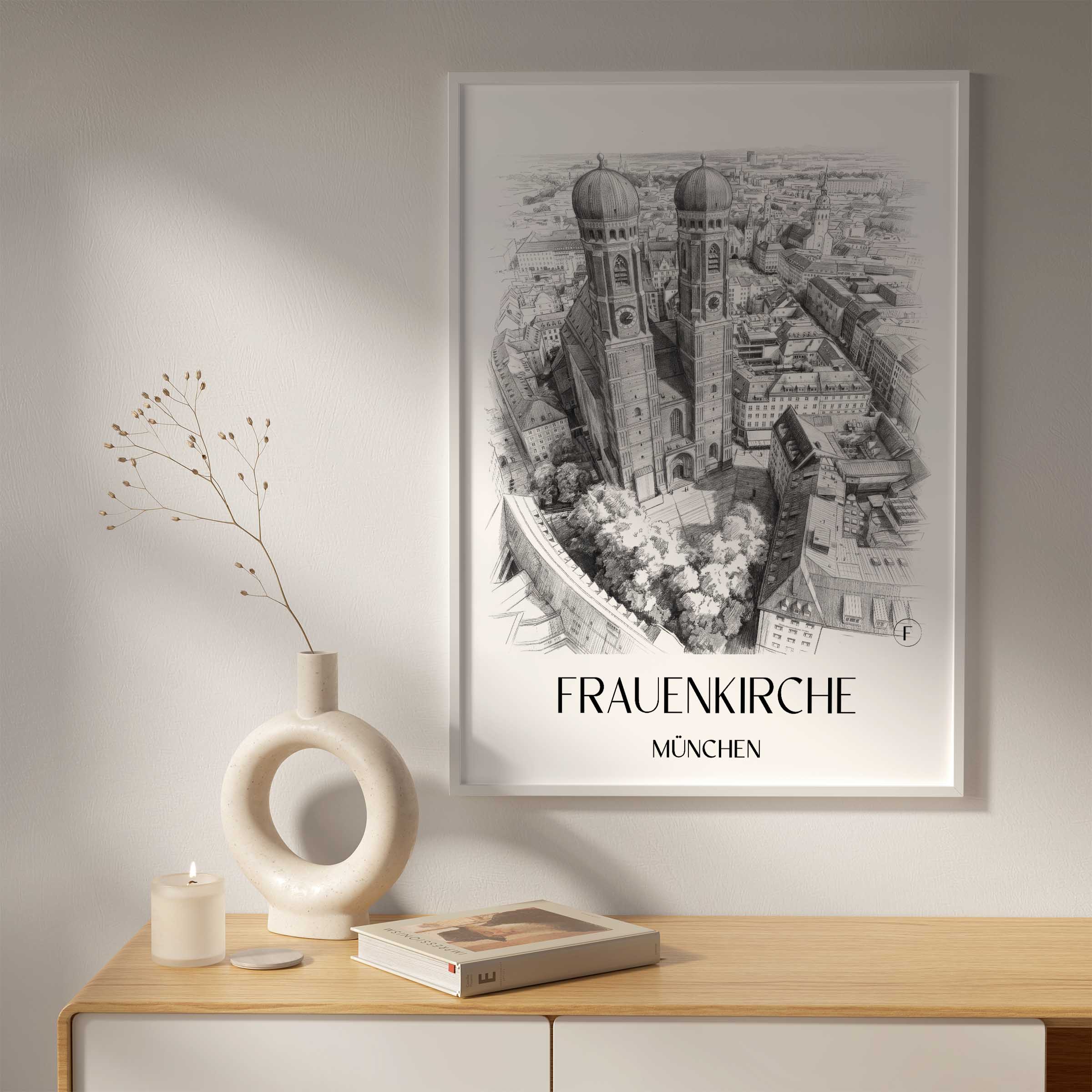 frauenkirche-münchen-deutschland-poster-bleistift-zeichnung-drawing