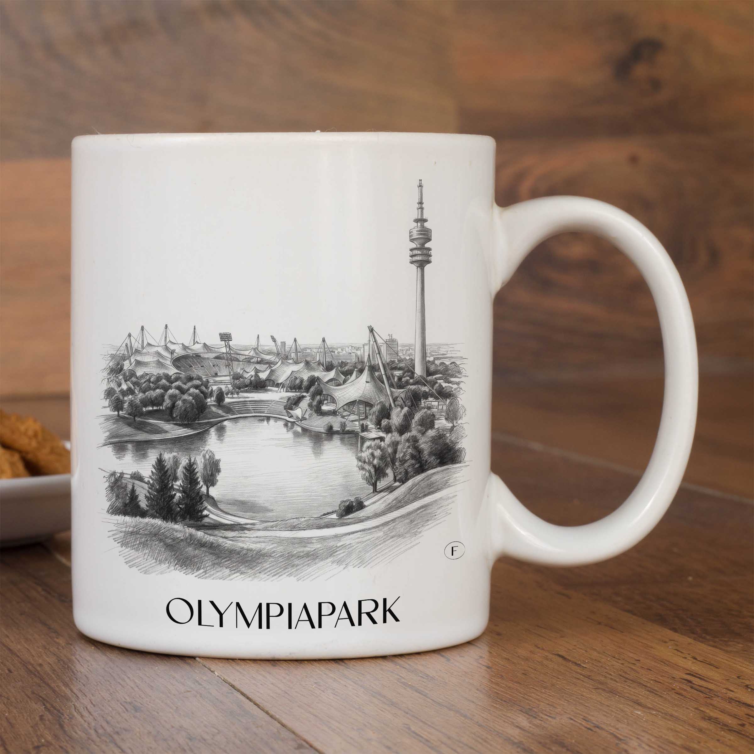 olympiapark-münchen-deutschland-kaffeebecher-bleistift-zeichnung-drawing