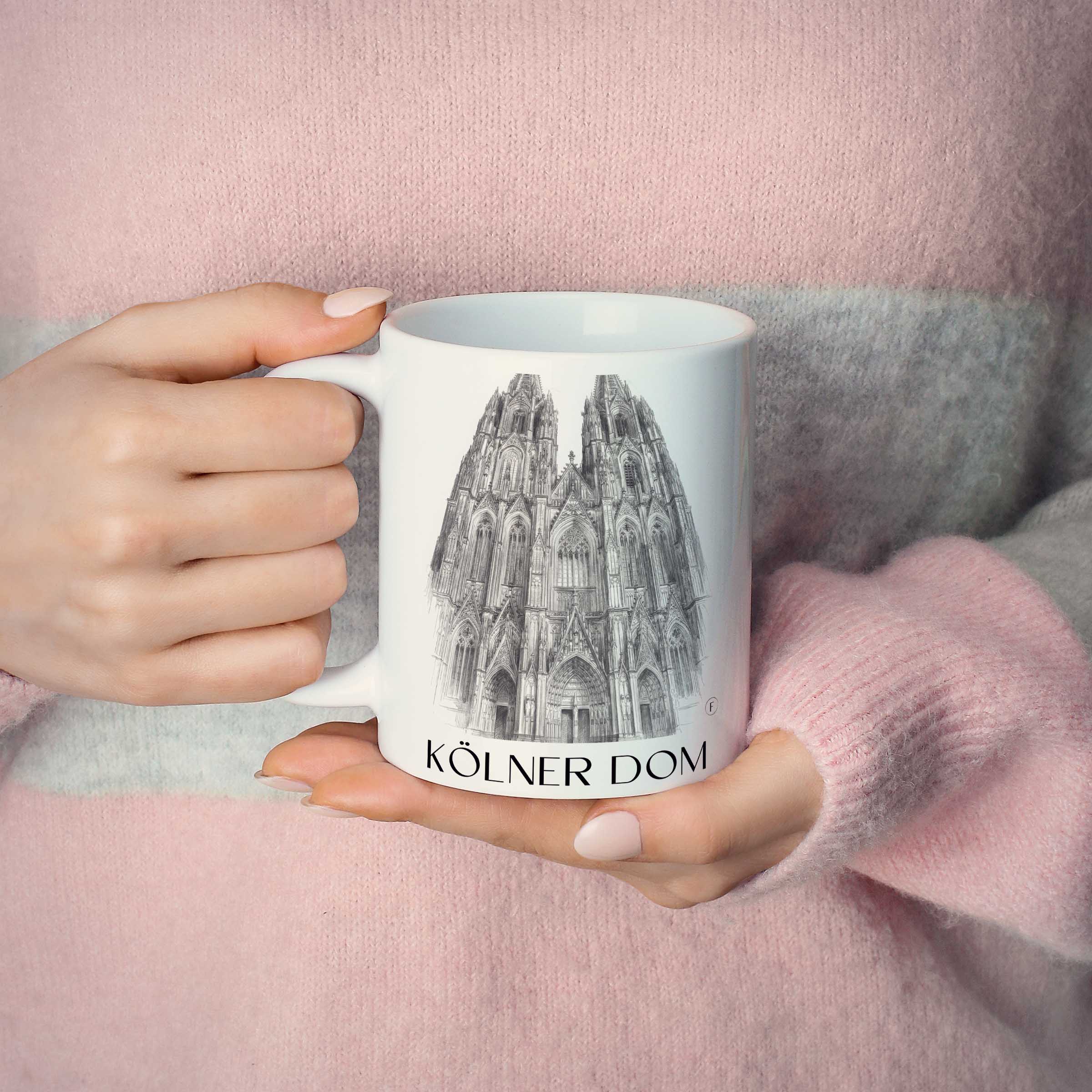 kölner-dom-köln-deutschland-kaffeebecher-bleistift-zeichnung-drawing