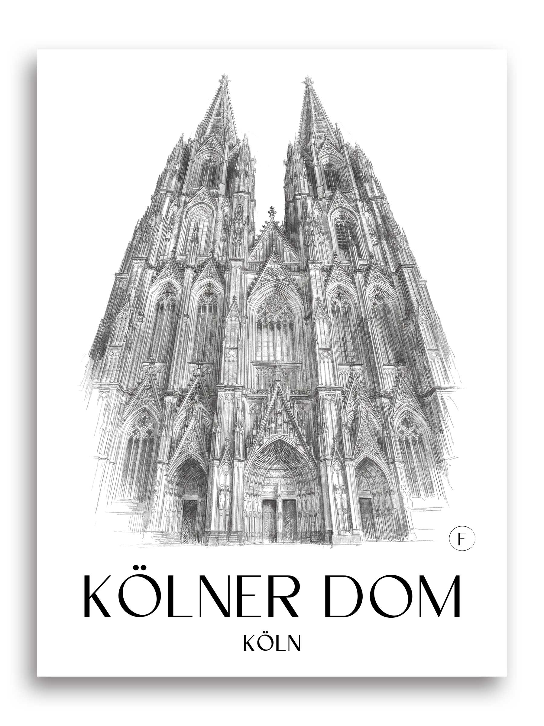 kölner-dom-köln-deutschland-poster-bleistift-zeichnung-drawing