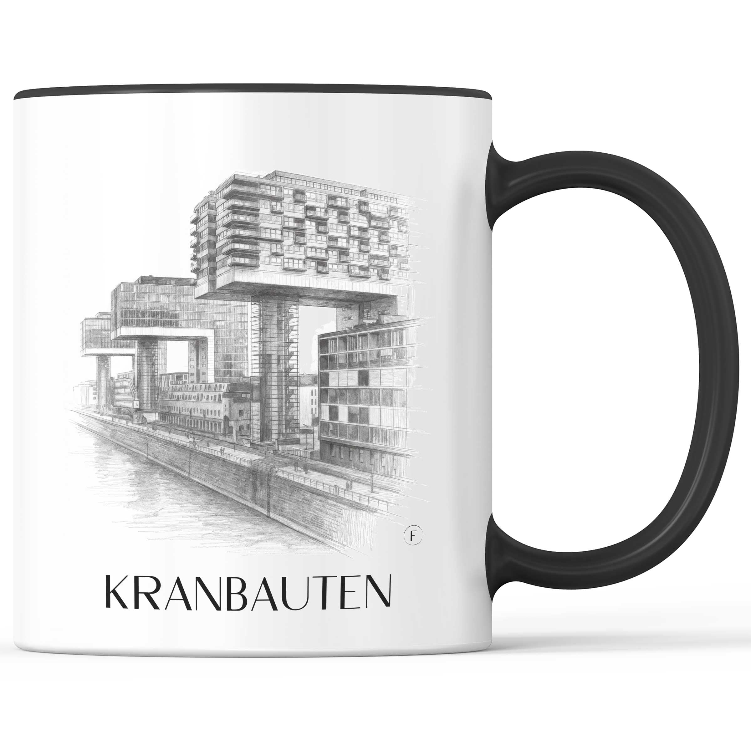 kranbauten-köln-deutschland-kaffeebecher-bleistift-zeichnung-drawing