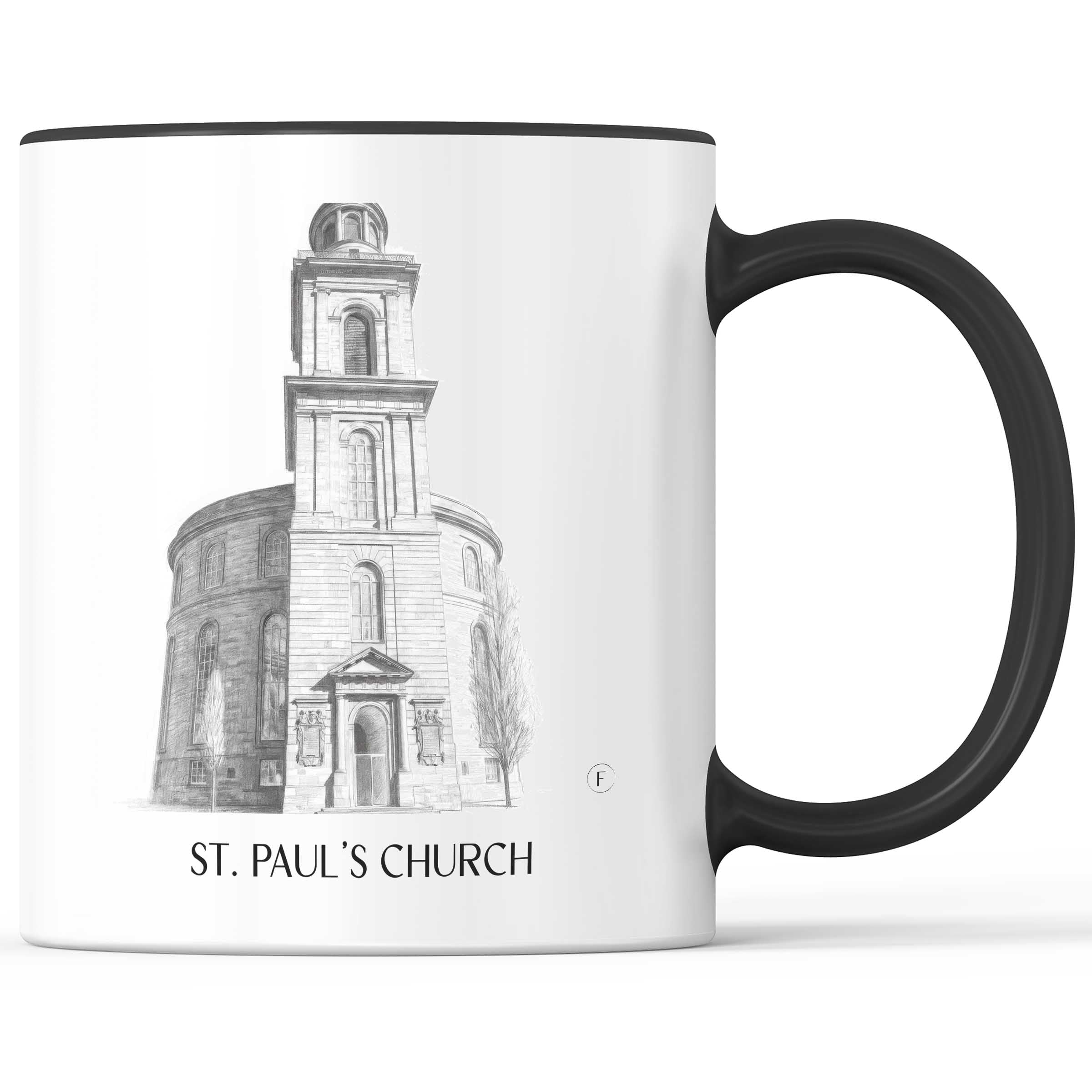 Paulskirche Kaffeebecher - Frankfurt - Deutschland Becher - Kaffeetasse im Zeichnung Stil