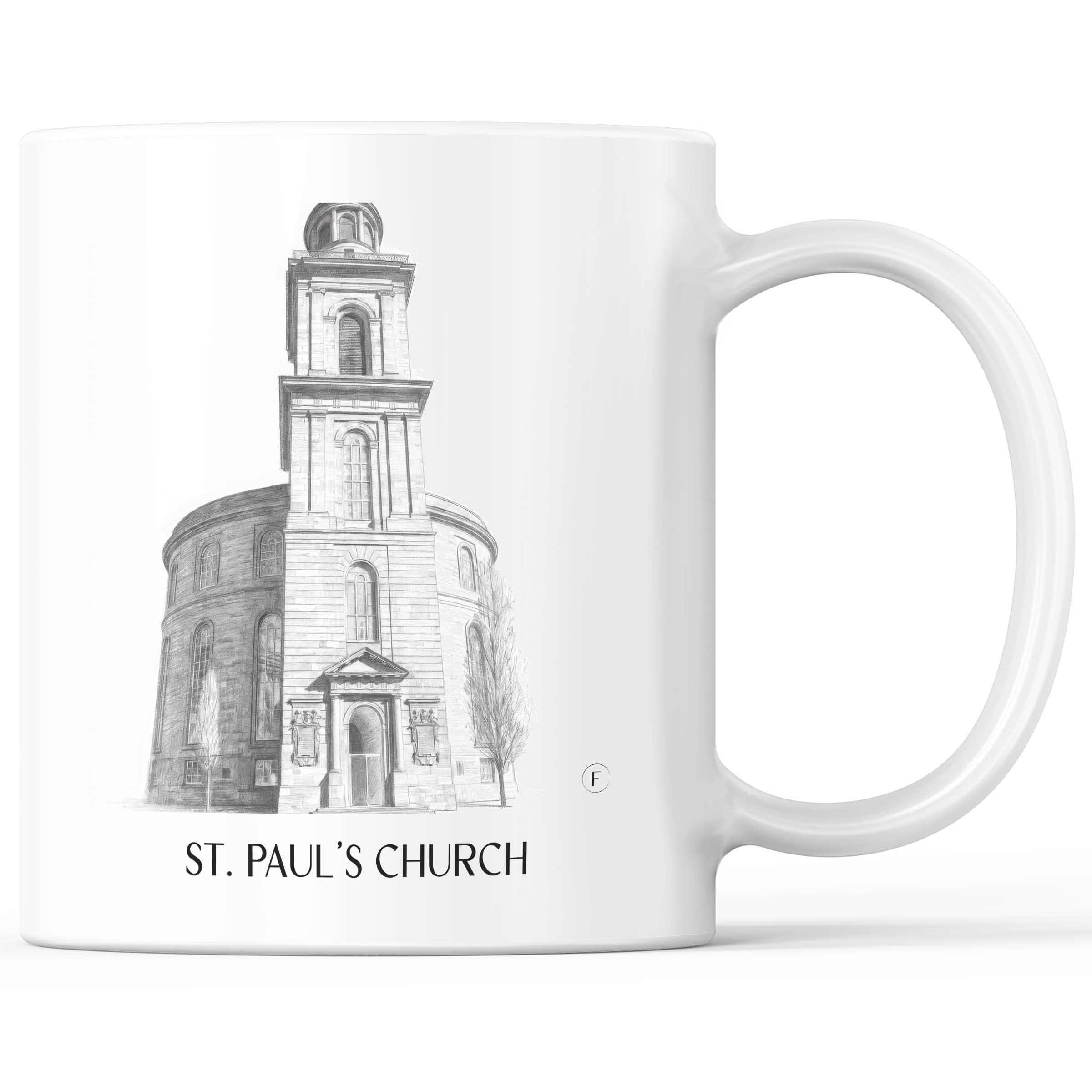 Paulskirche Kaffeebecher - Frankfurt - Deutschland Becher - Kaffeetasse im Zeichnung Stil