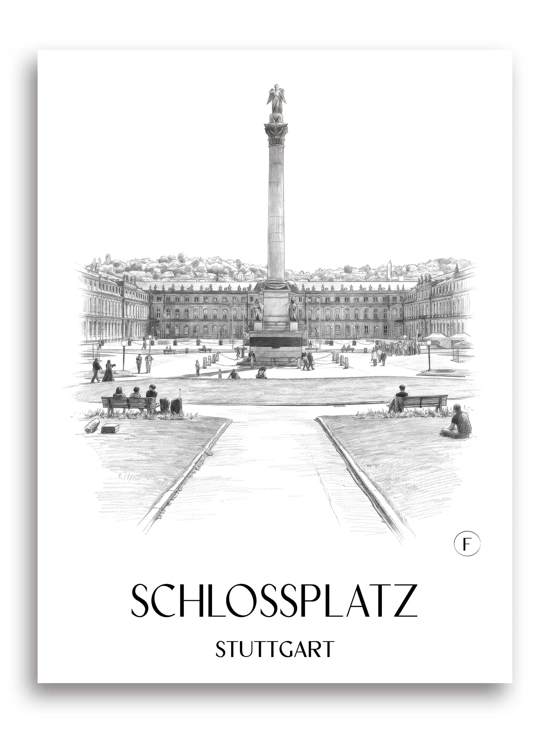schlossplatz-stuttgart-deutschland-poster-bleistift-zeichnung-drawing