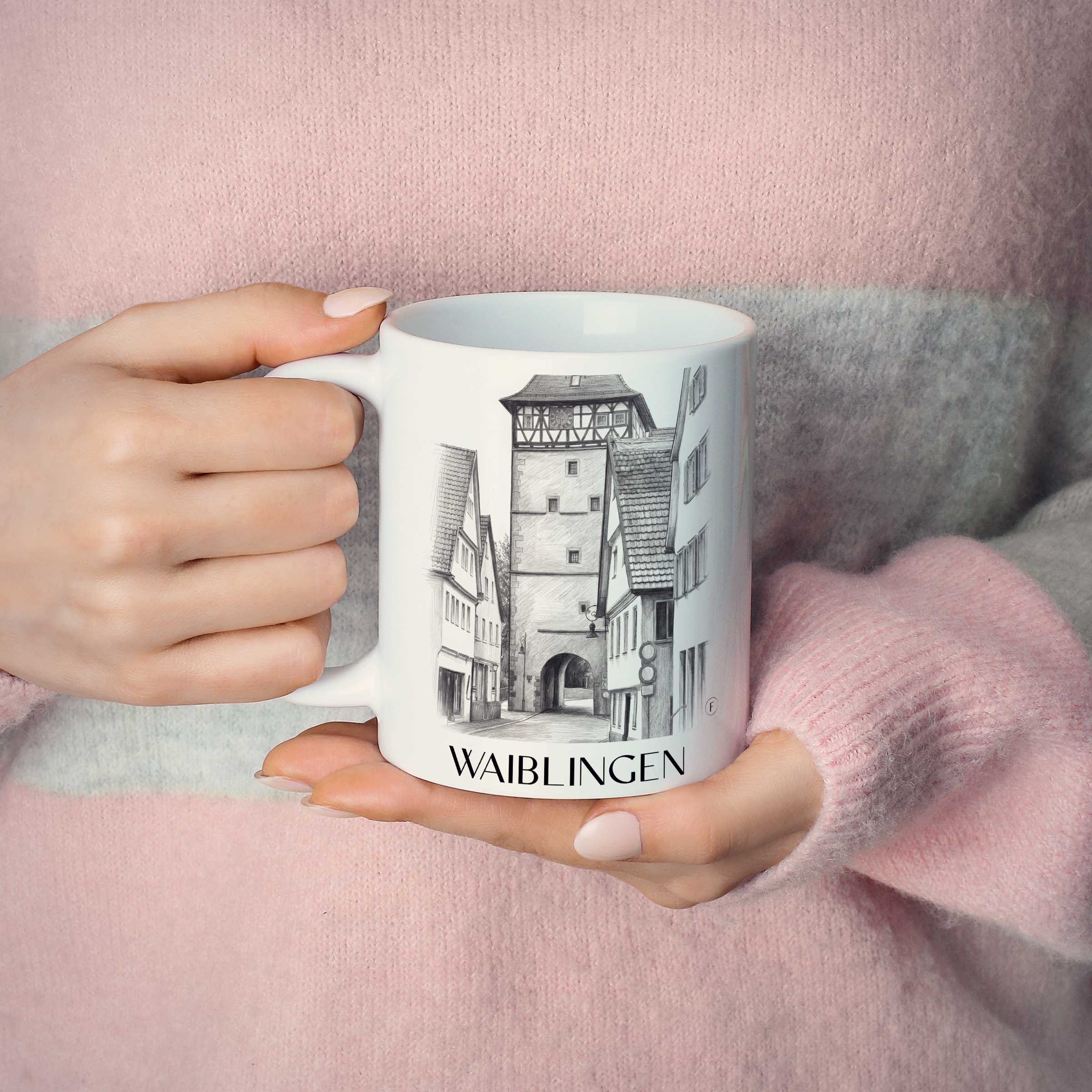 waiblingen-deutschland-kaffeebecher-bleistift-zeichnung-drawing