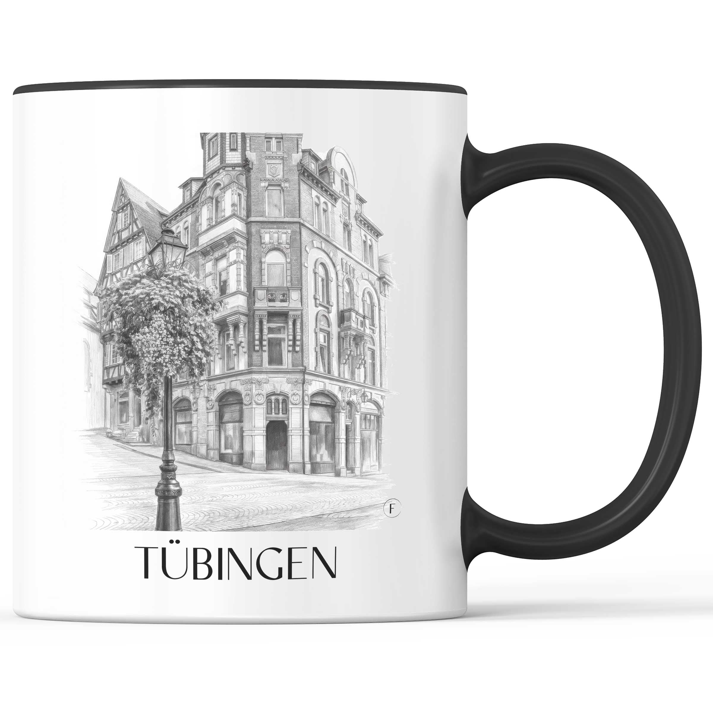 tübingen-deutschland-kaffeebecher-bleistift-zeichnung-drawing