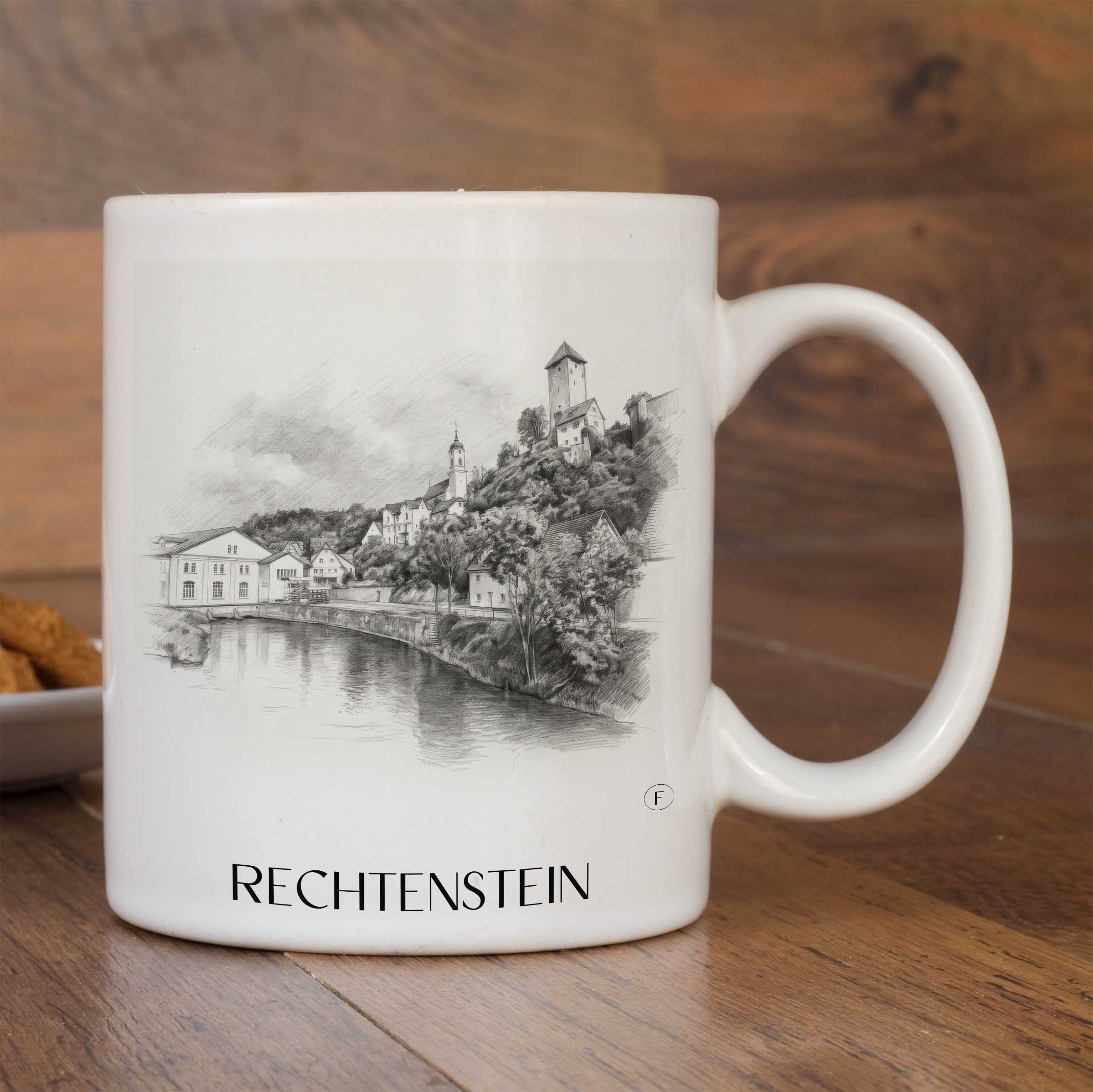 rechtenstein-deutschland-kaffeebecher-bleistift-zeichnung-drawing